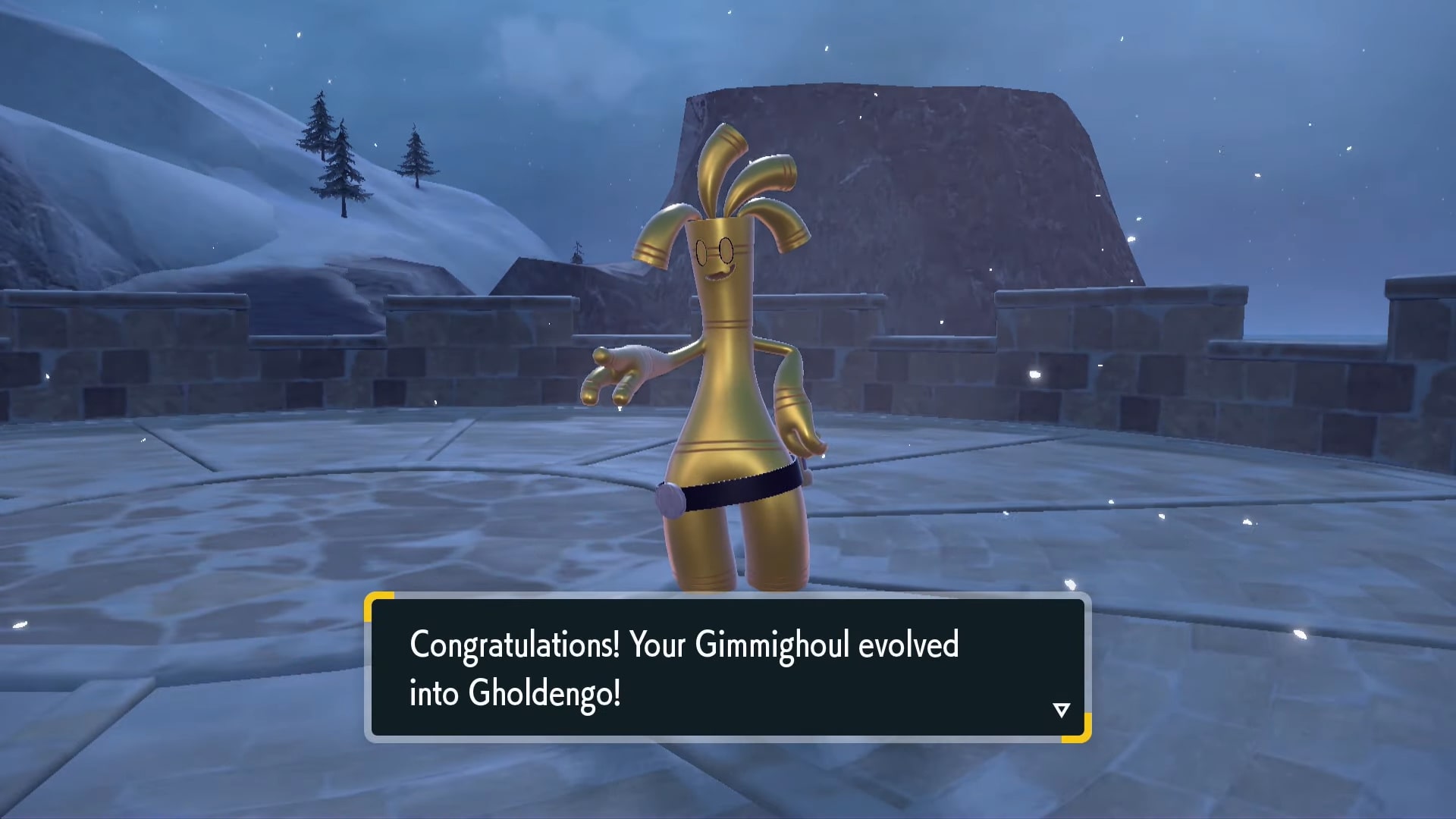 Gholdengo in Pokémon Scarlet and Violet
