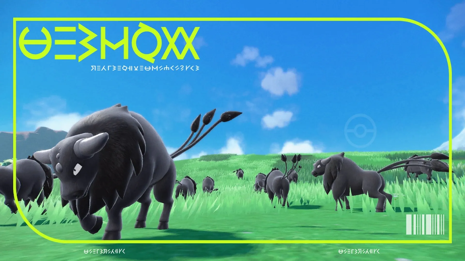 Tauros' Pokédex picture in Scarlet and Violet