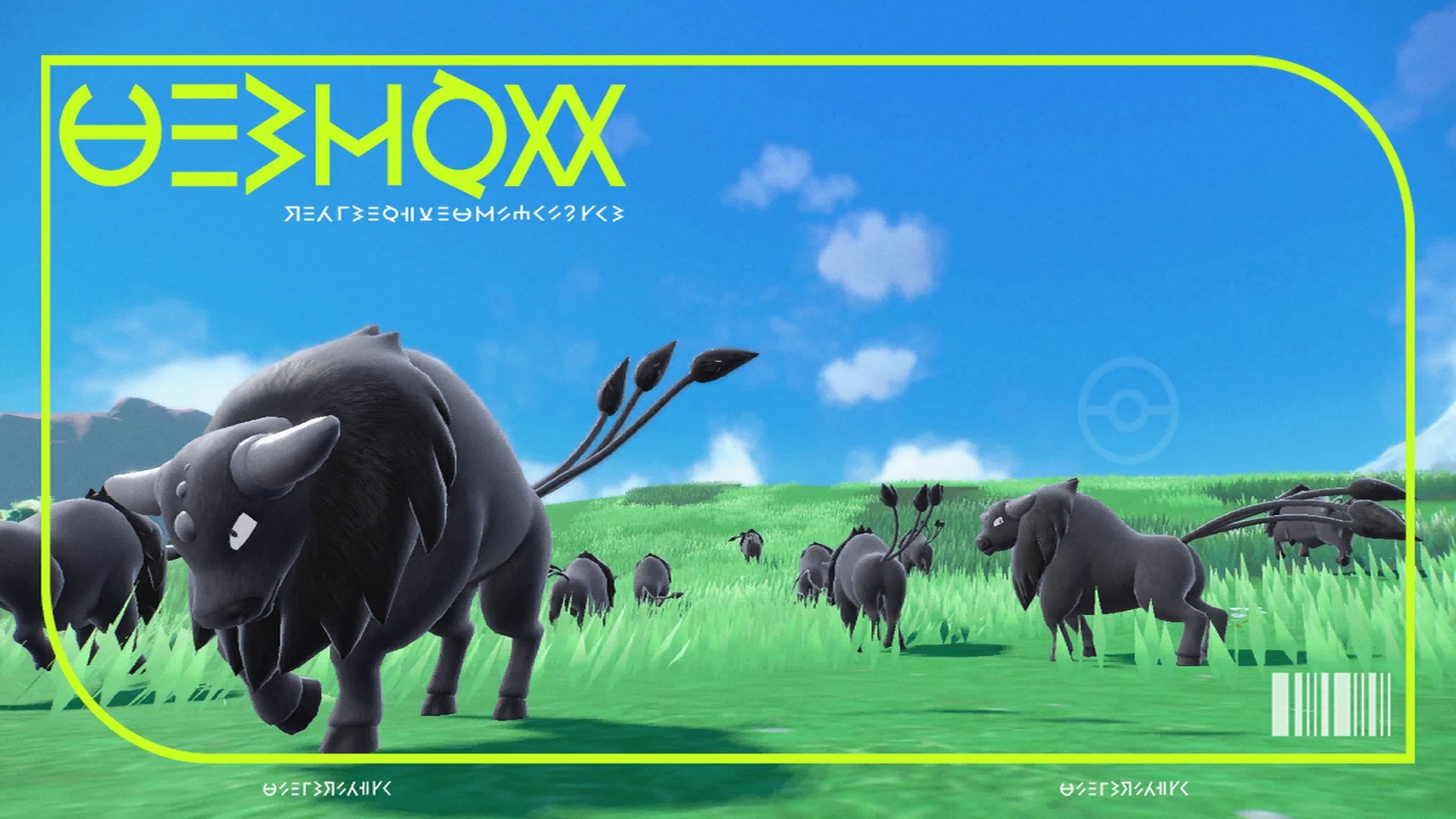 Tauros' Pokédex picture in Scarlet and Violet
