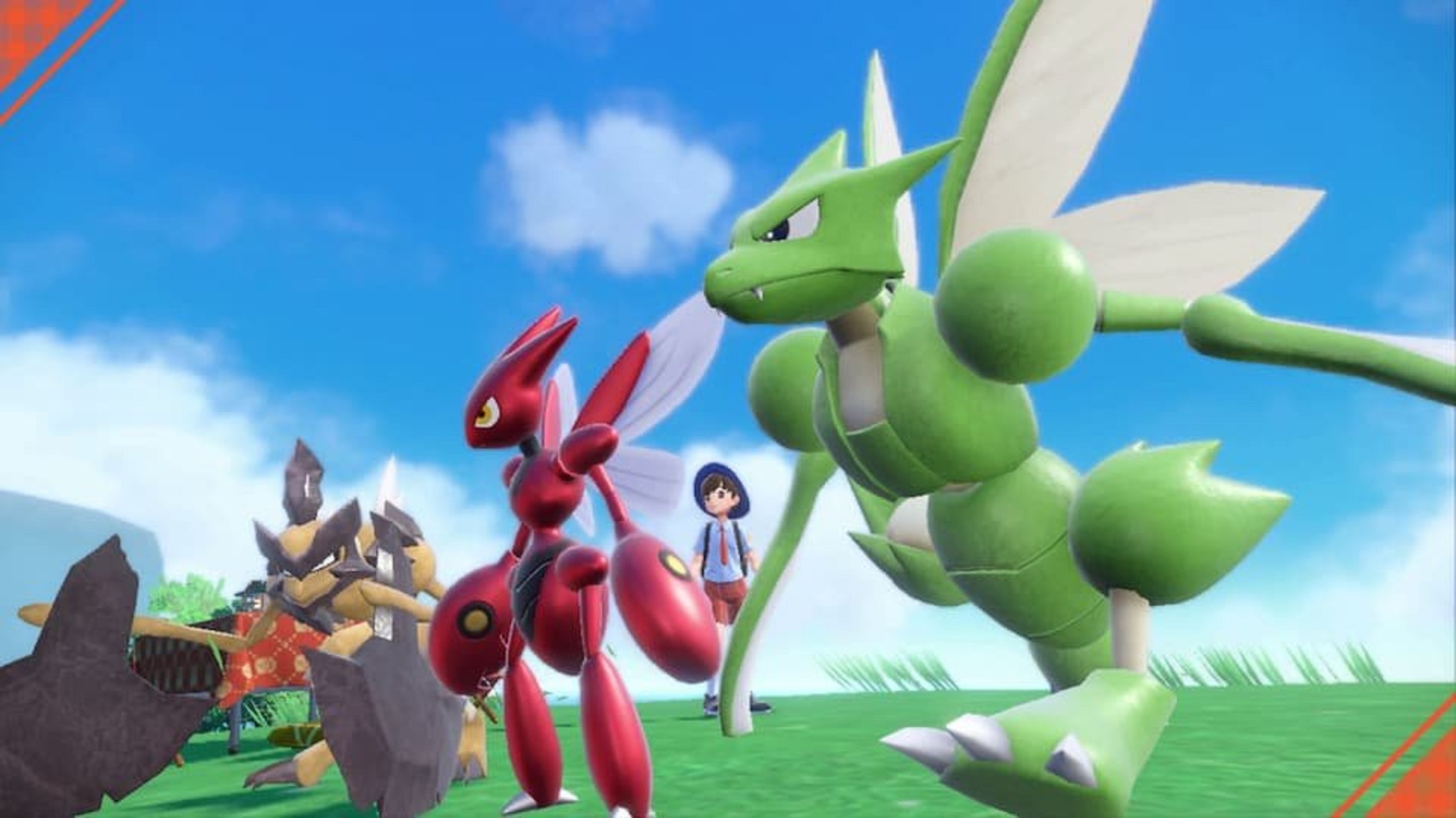 Kleavor, which can only be obtained in Pokémon Scarlet and Violet by linking it with Pokémon HOME.