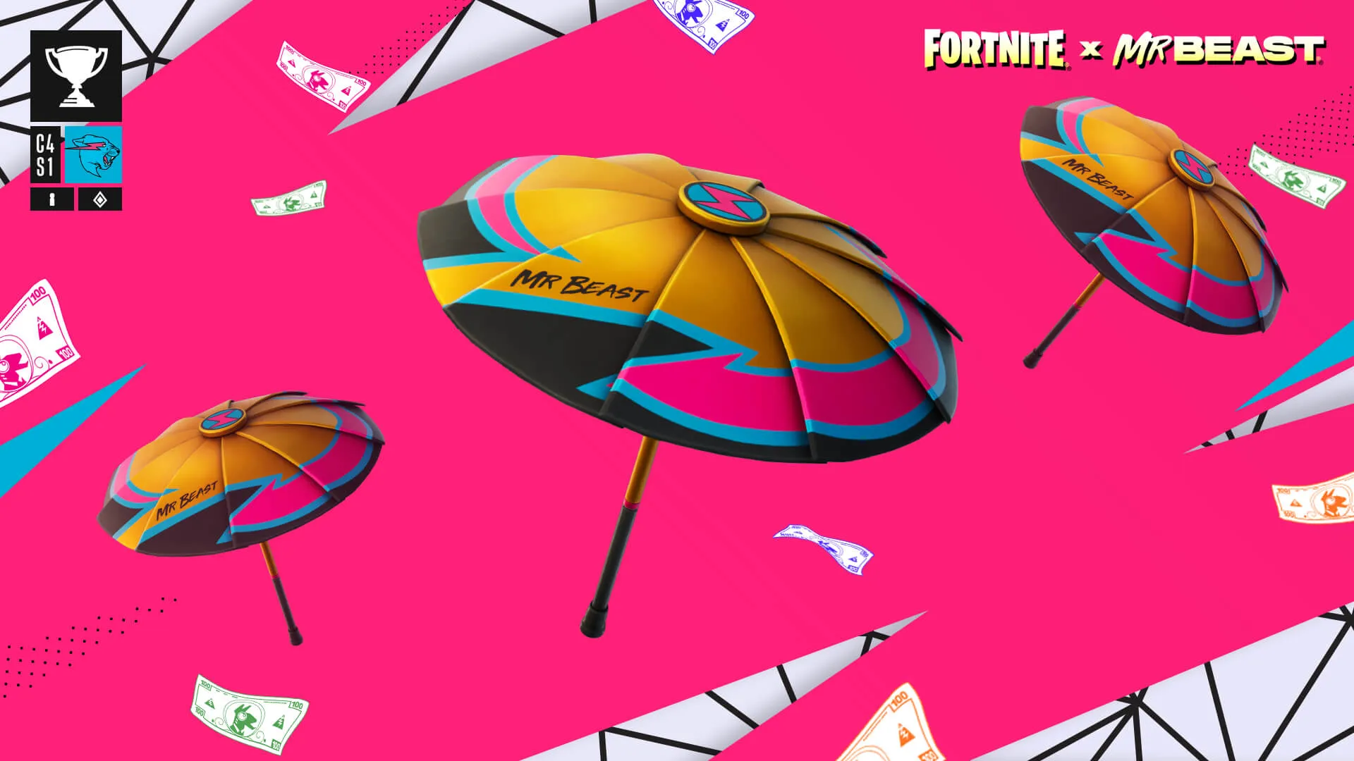 MrBeast Brella Umbrella Fortnite