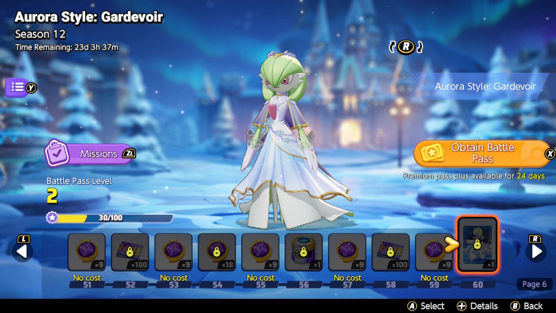 Aurora Style: Gardevoir in Pokémon UNITE
