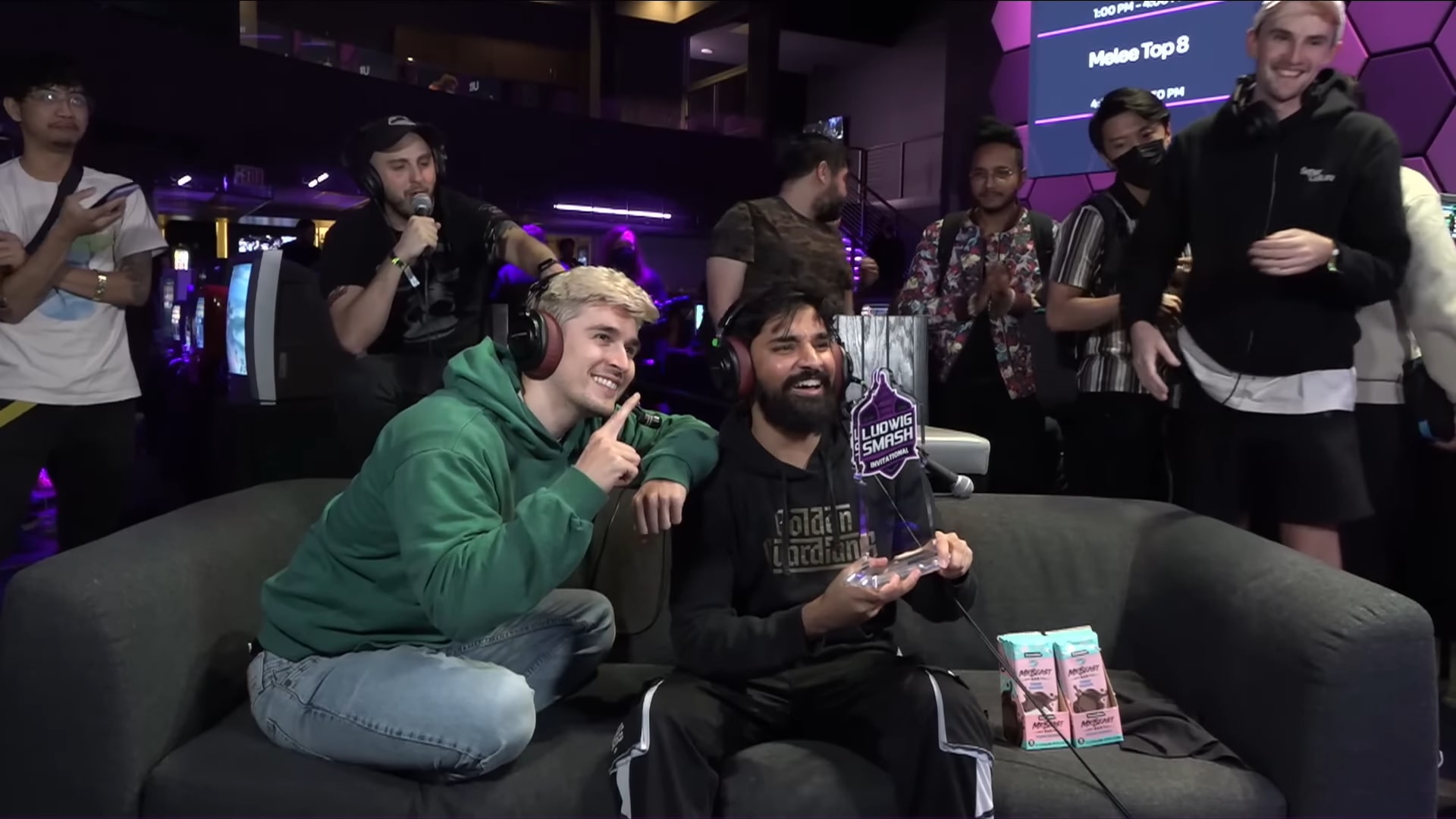 Ludwig and Panda Cup qualified player Zain at the Ludwig Smash Invitational