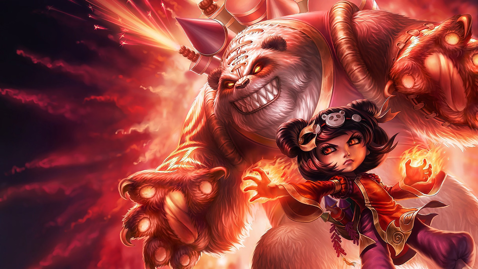 Panda Annie TFT Teamfight Tactics Lunar Revel 2023 Chibi Champion Little Legend