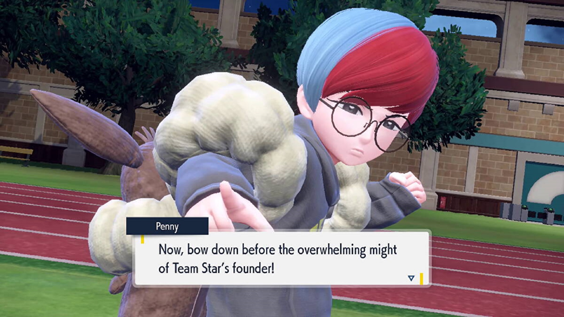 Penny a.k.a. Cassiopeia in Pokémon Scarlet and Violet