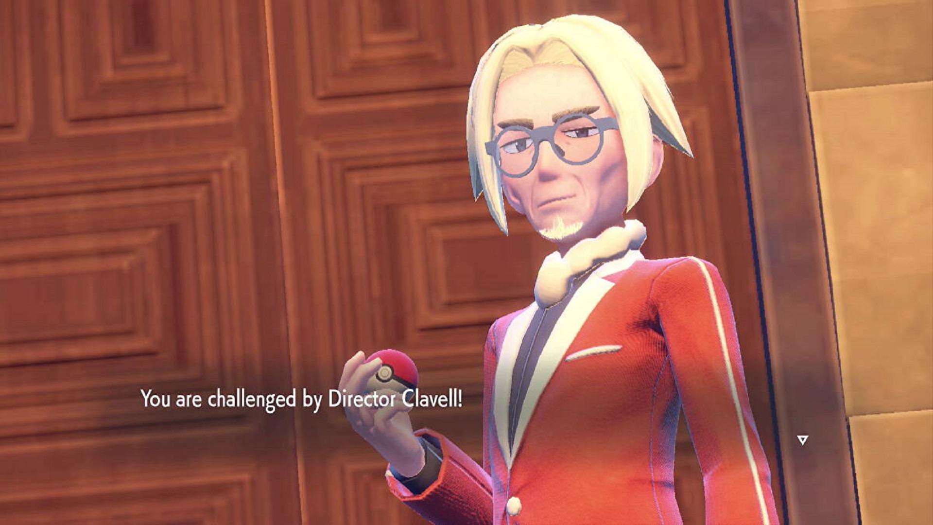 Director Clavell in Pokémon Scarlet and Violet
