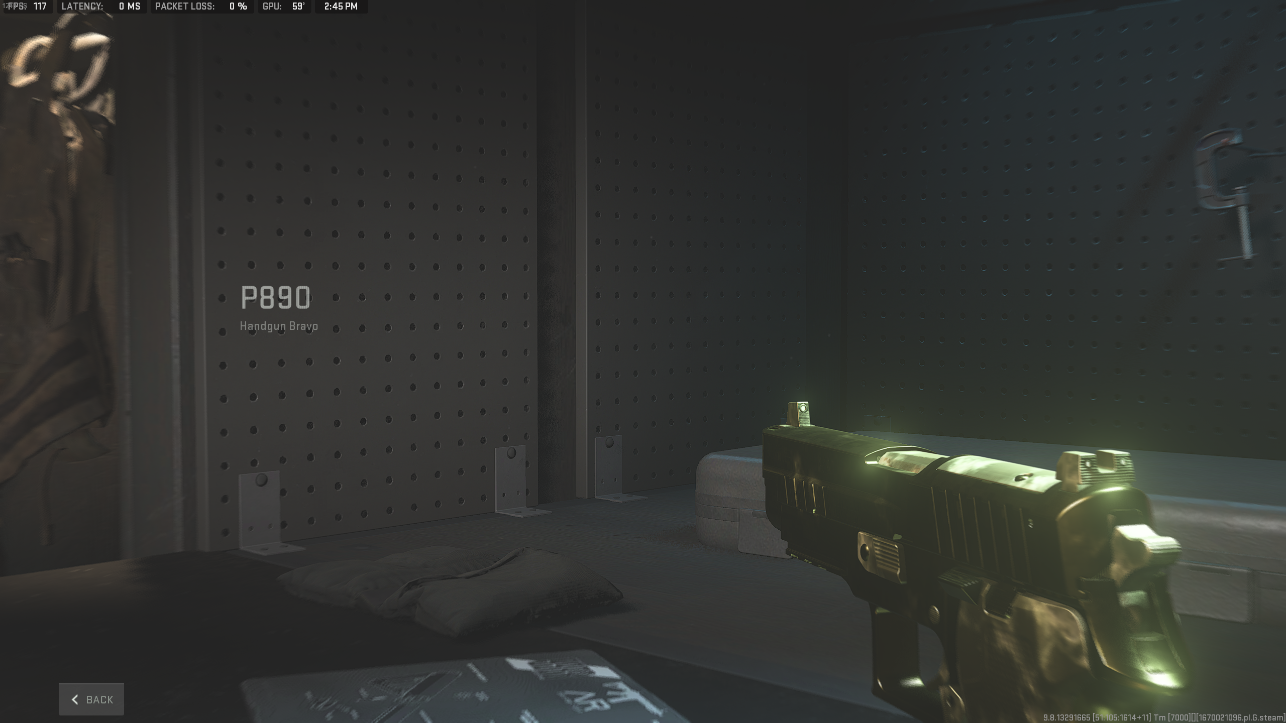 P890 loadout CDL Moshpit Modern Warfare 2