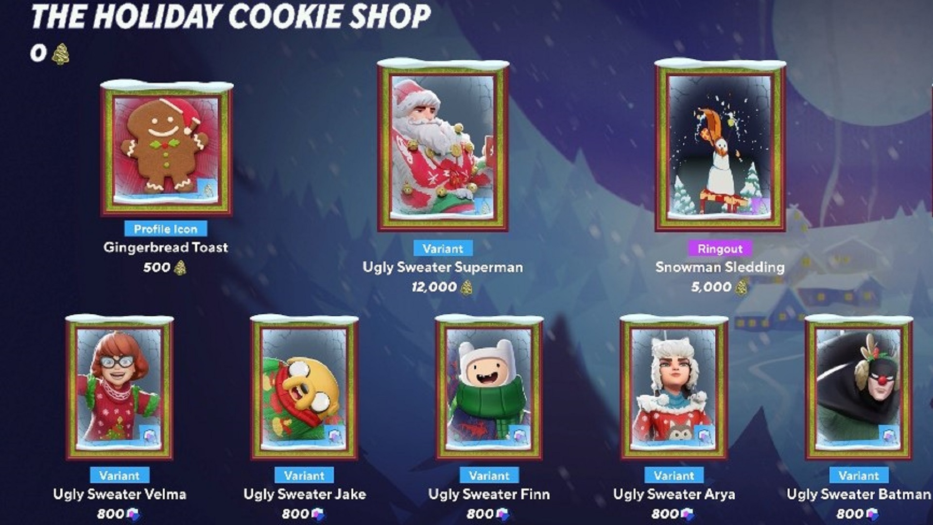 MultiVersus Holiday Cookie Shop