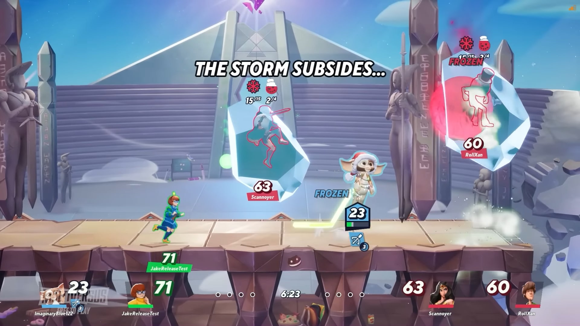 Snowball Fight in MultiVersus