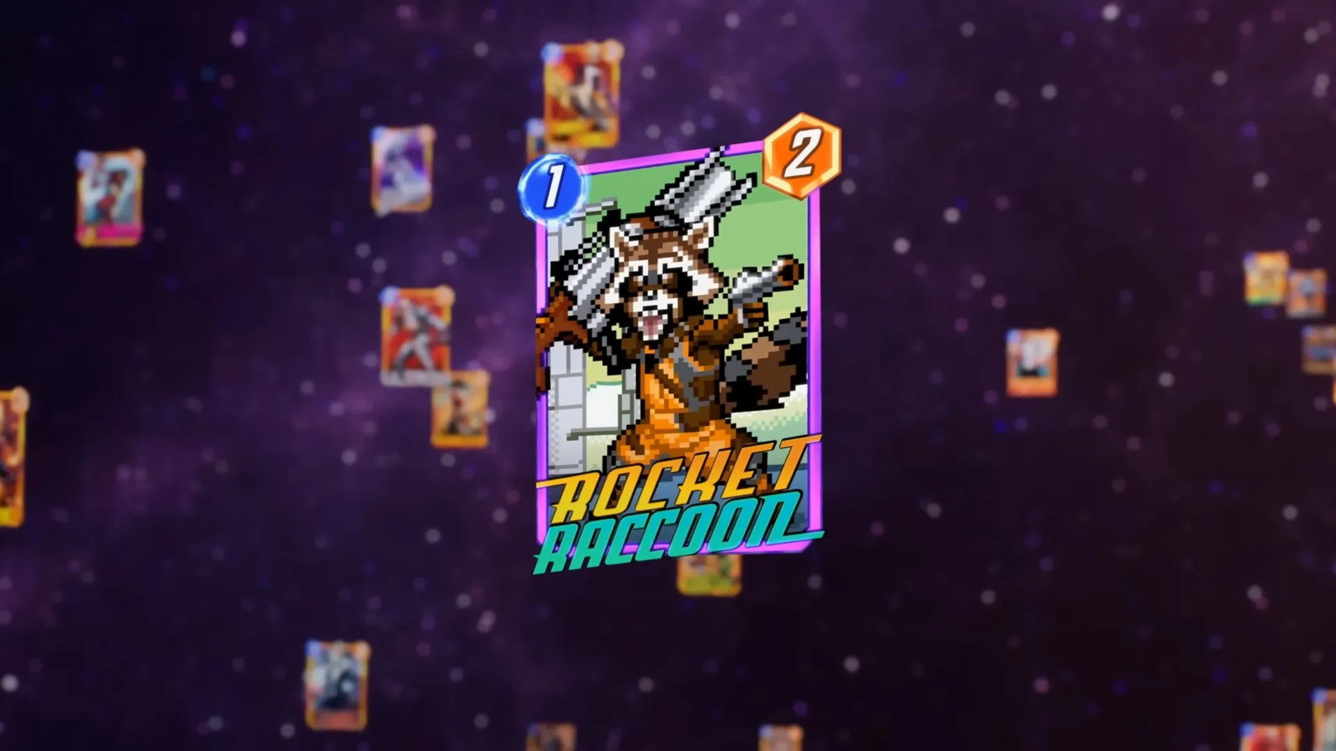 Marvel Snap Physical Cards Rocket Raccoon