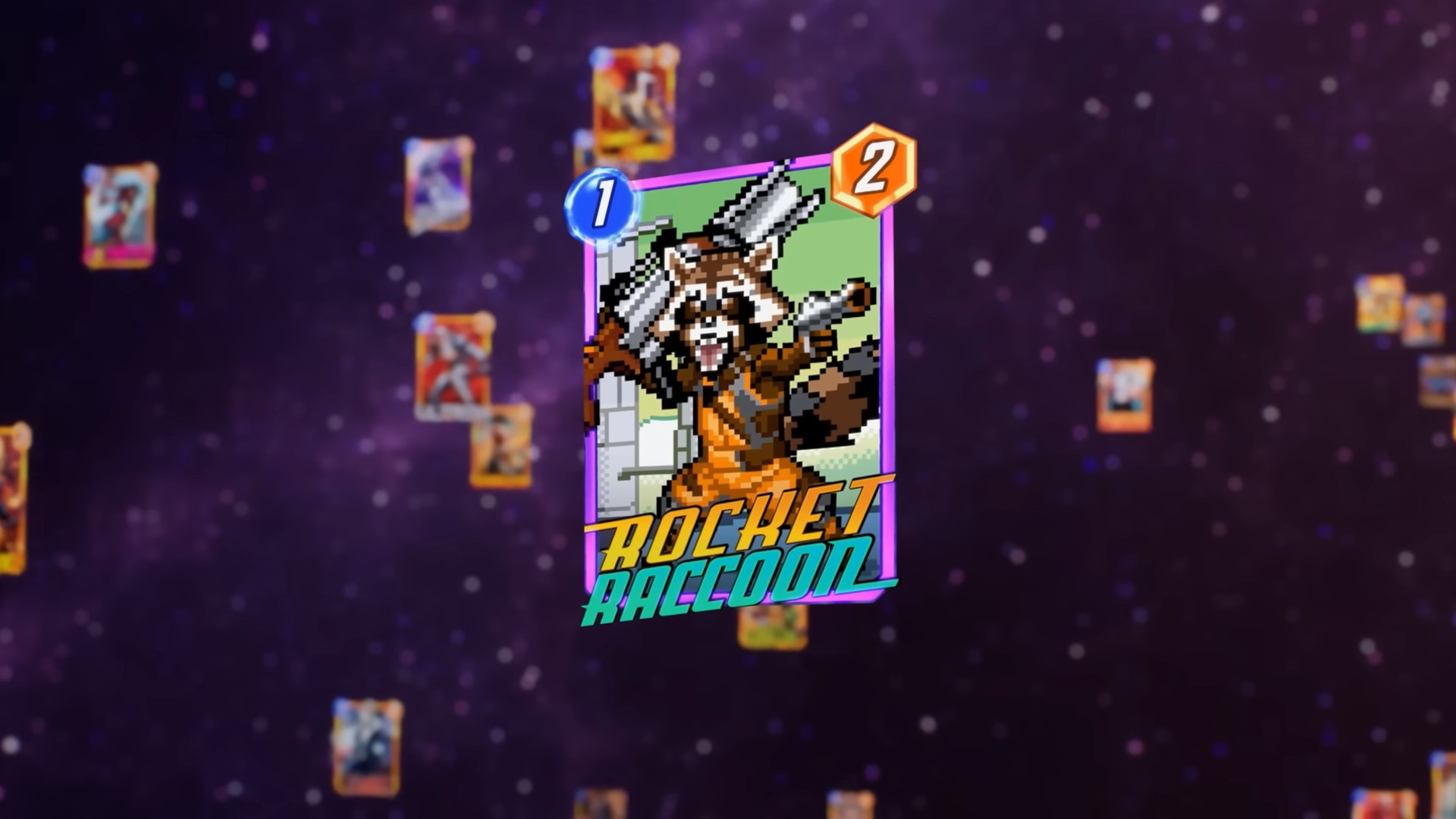 Marvel Snap Physical Cards Rocket Raccoon