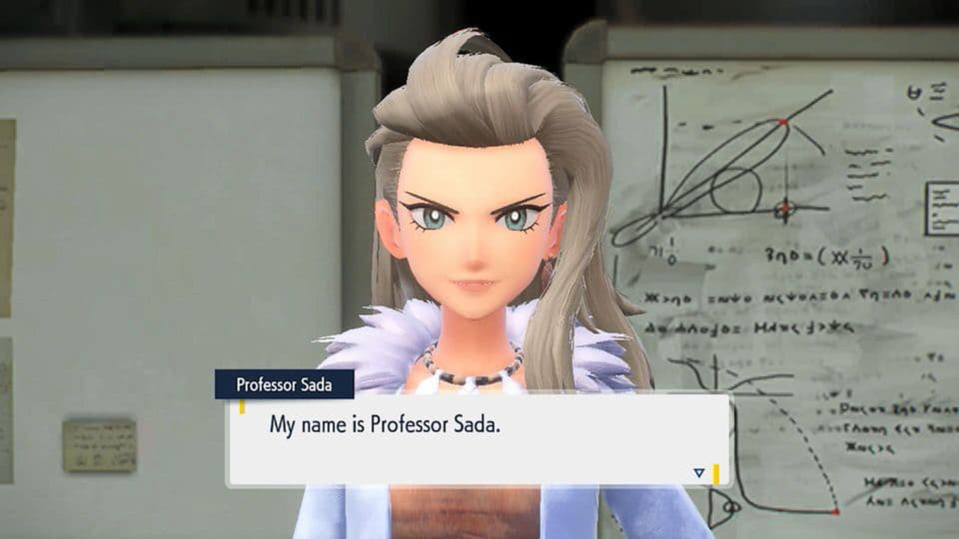 Professor Sada in Pokémon Scarlet