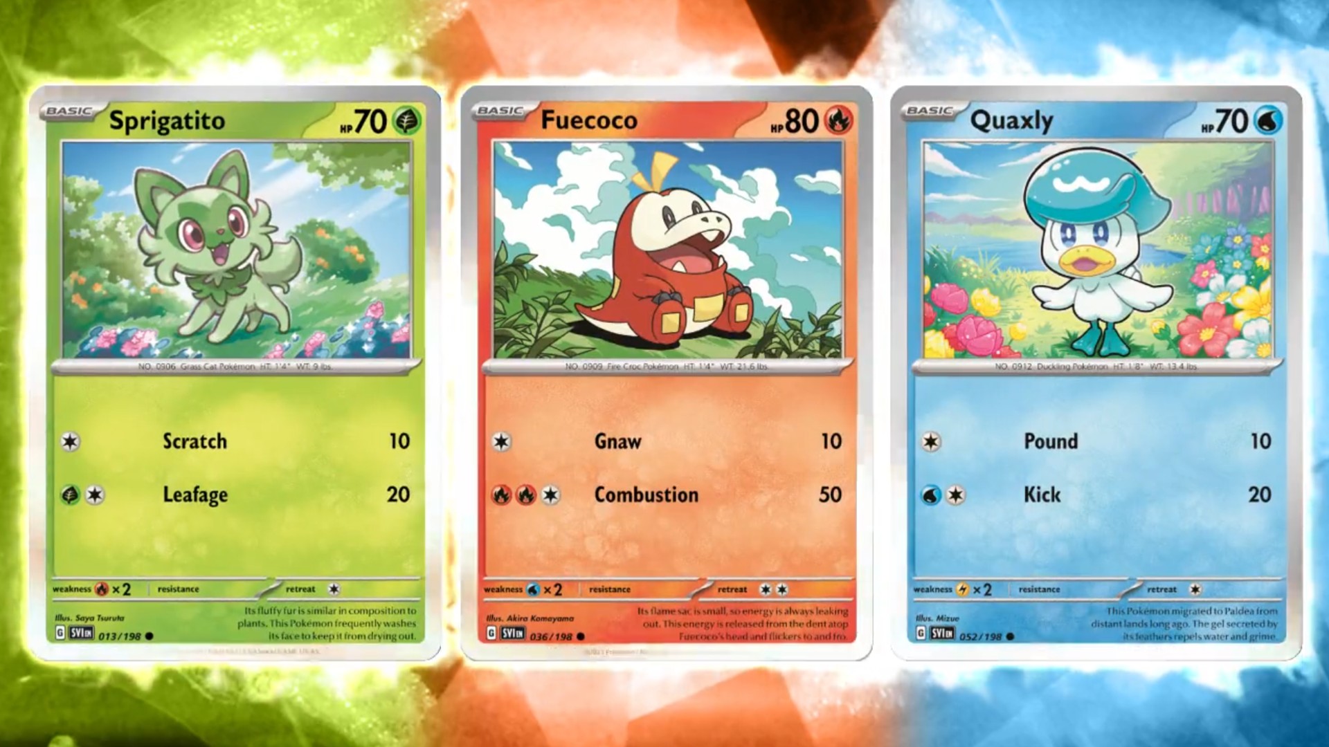 Pokémon Scarlet Violet Trading Card Game silver borders