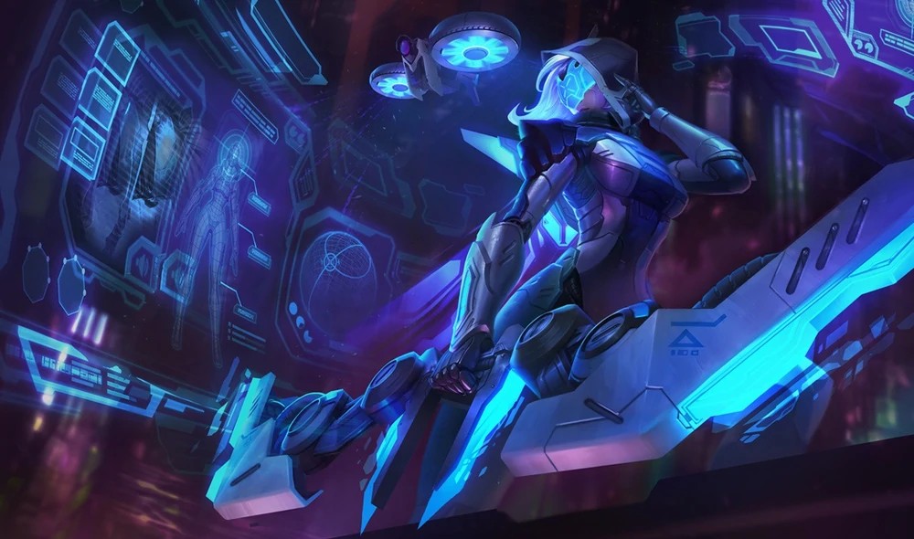 Ashe PROJECT skin League of Legends