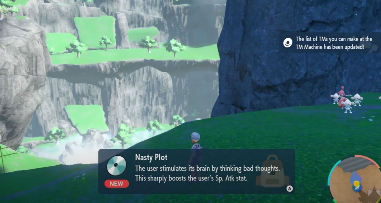 Nasty Plot TM Pokémon Scarlet and Violet
