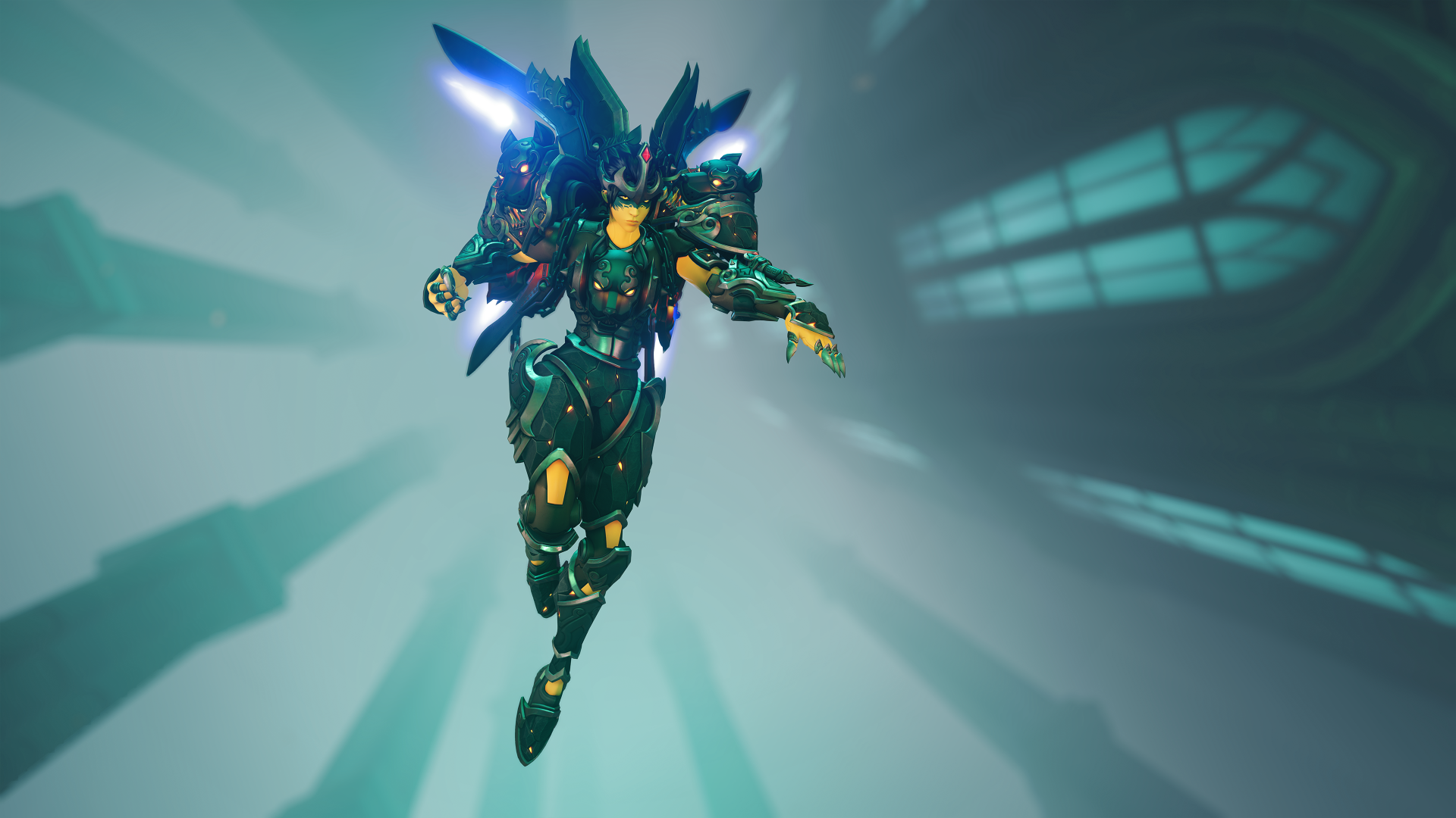 Overwatch 2 Hades Pharah Battle for Olympus