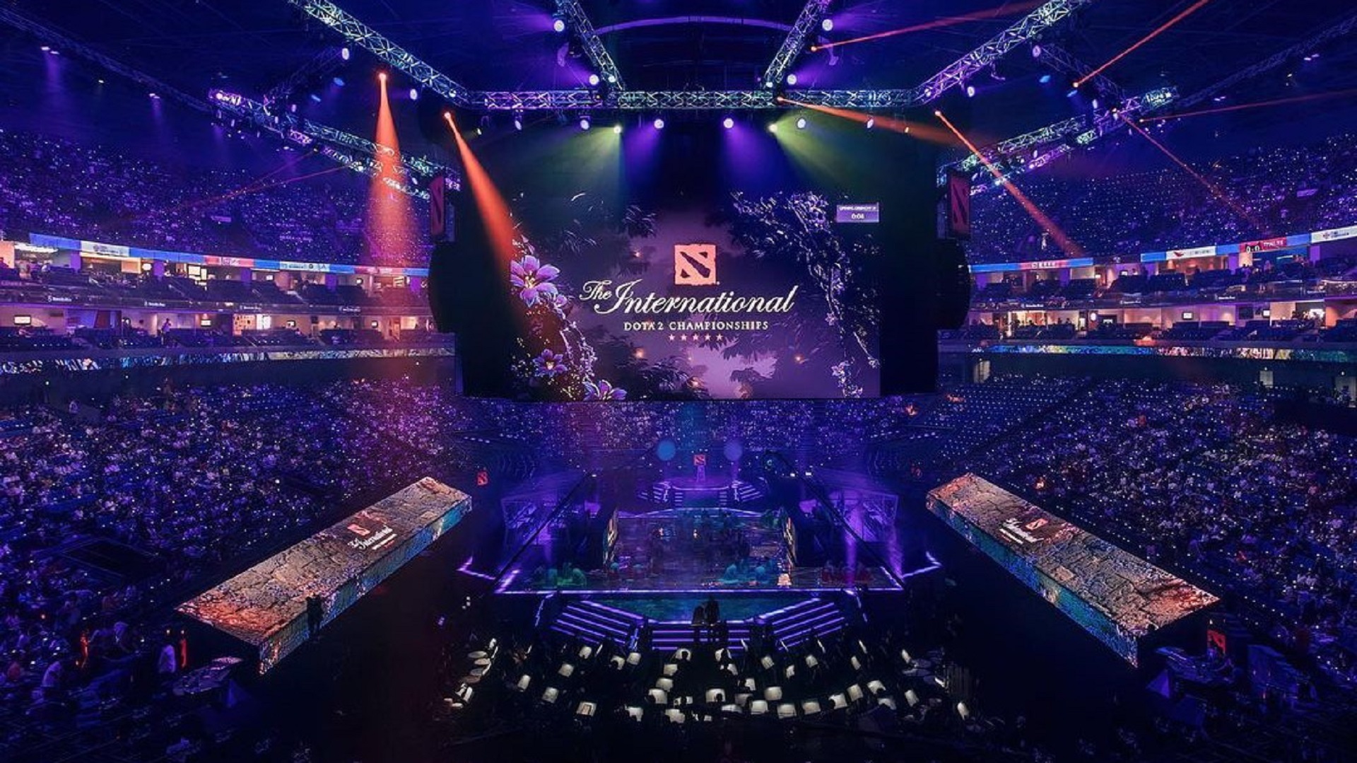 Stage for Dota 2's The International, which has the biggest esports prize pool