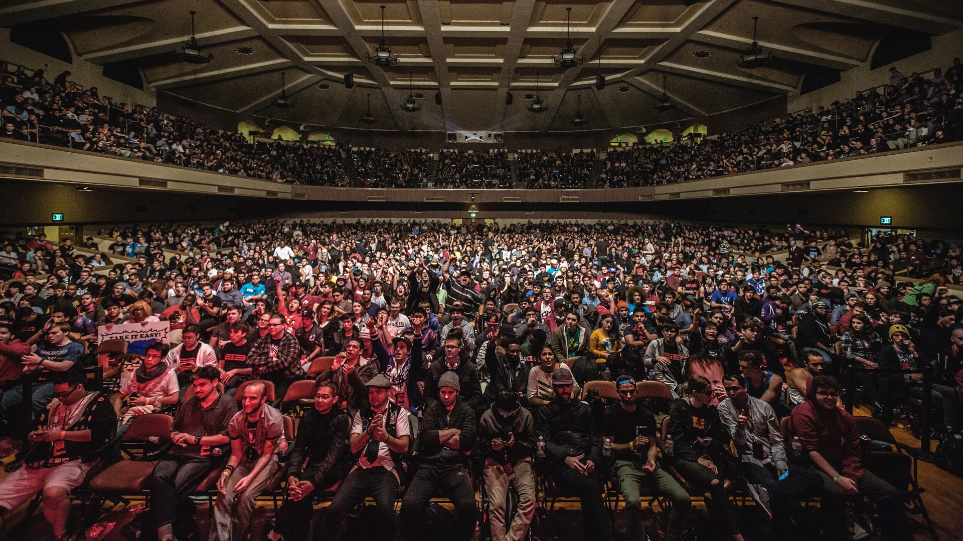Genesis crowd shot. The Genesis 9 schedule includes three days of competition.