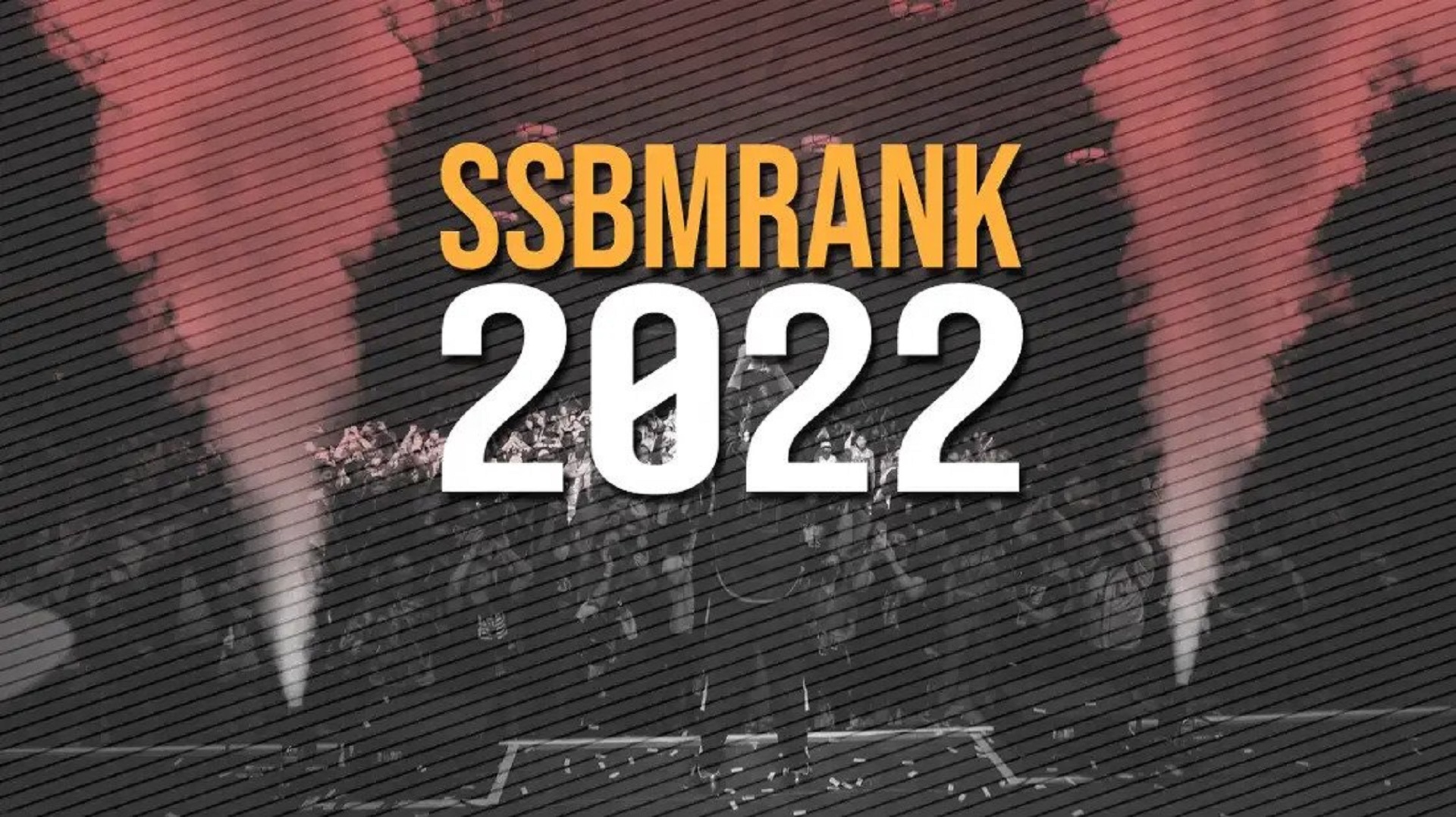 Logo for SSBMRank 2022, a ranking of the best Melee players