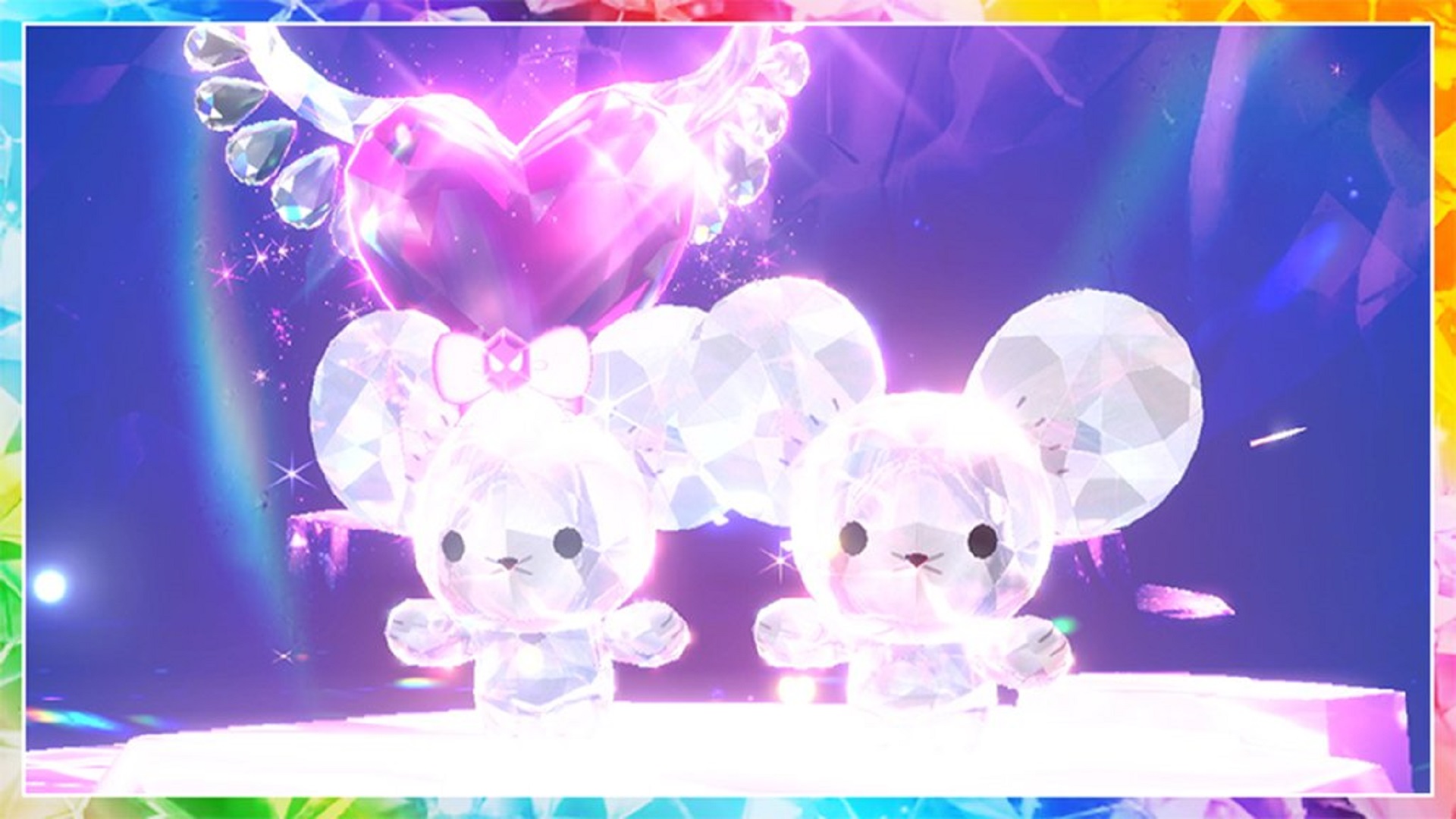 Fairy Tera type Tandemaus from the Valentine's Day Tera Raid