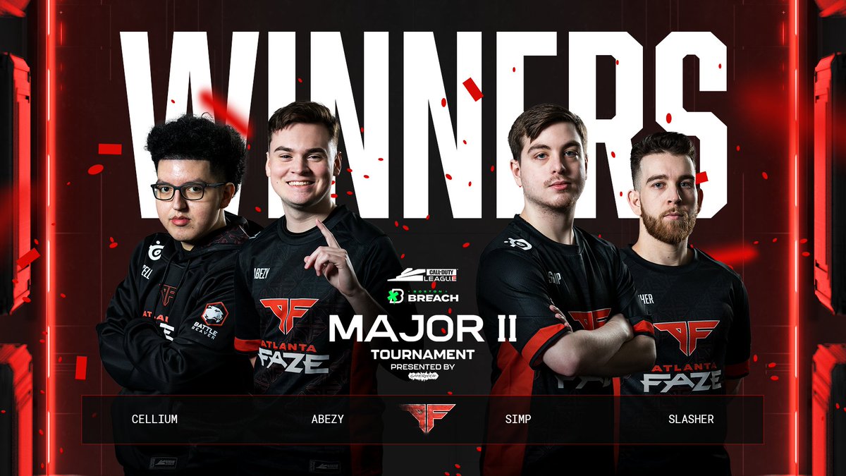 Atlanta FaZe Major II winners