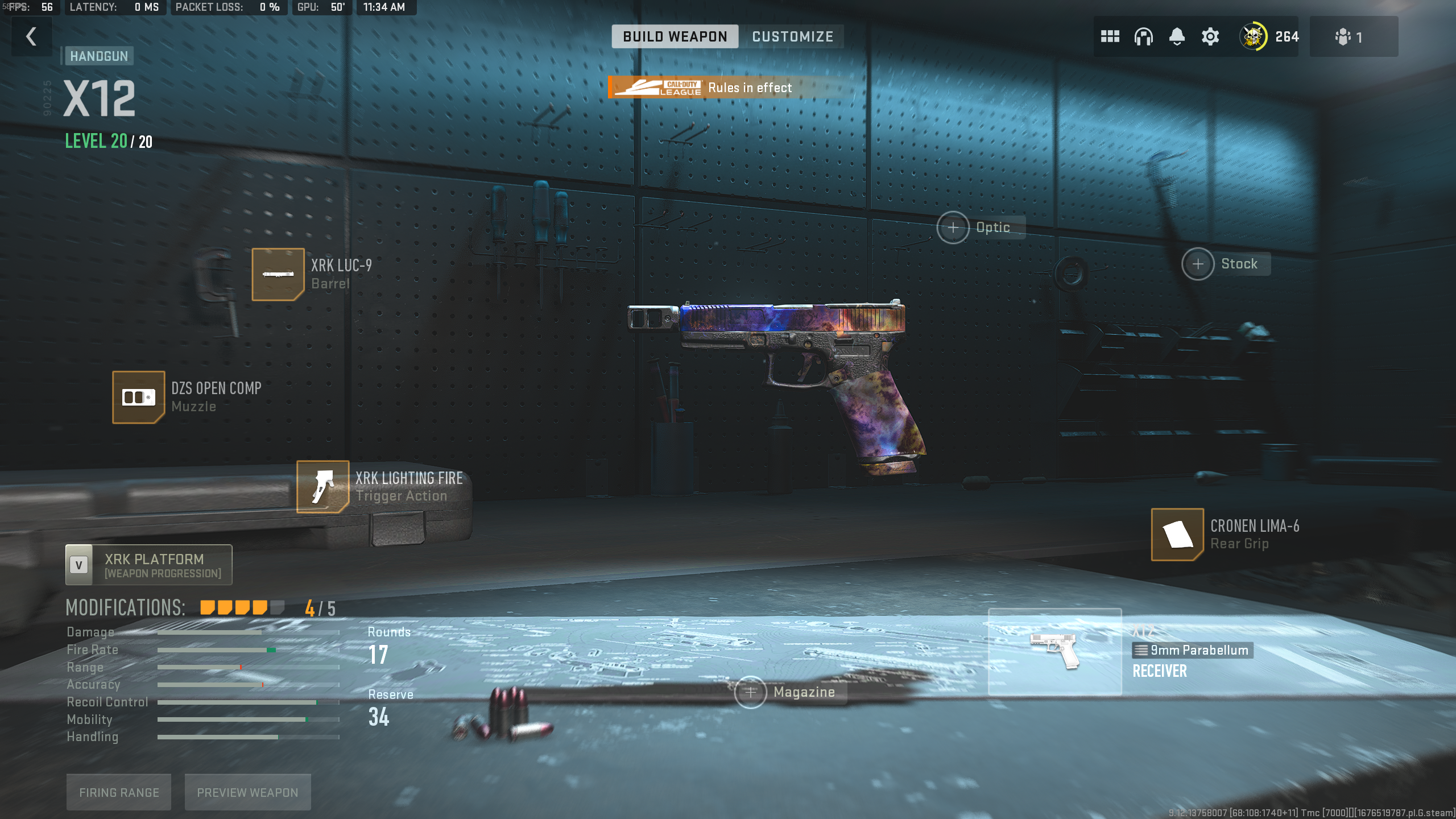 X12 loadout Ranked Play 