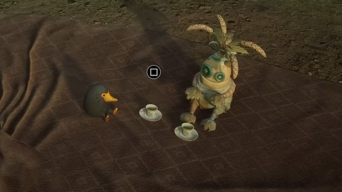 Newt Scamander's Niffler and Mandrake Tea Party