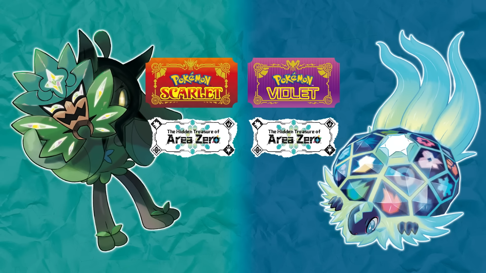 New Pokemon Revealed for the Teal Mask and Indigo Disk