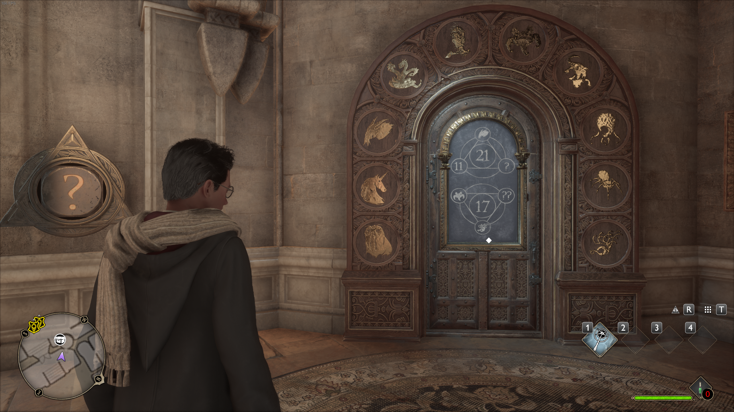 Hogwarts Legacy number door puzzles