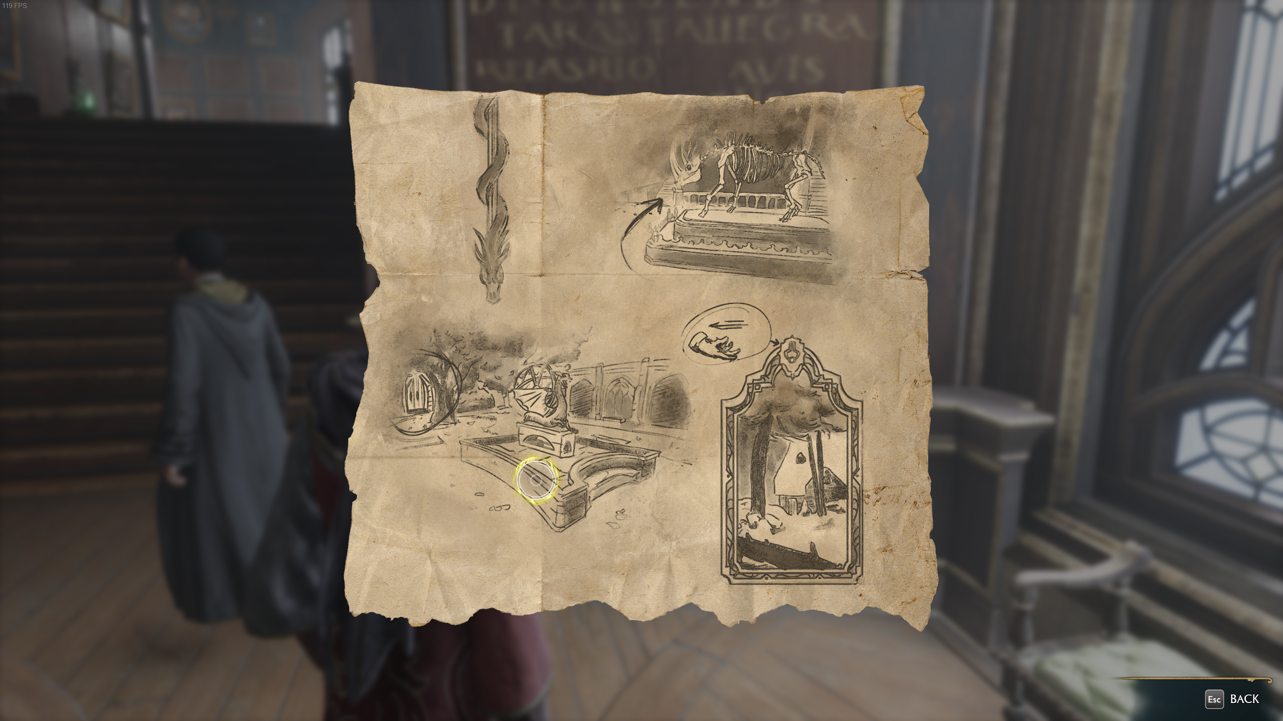 Cache in the Castle Hogwarts Legacy