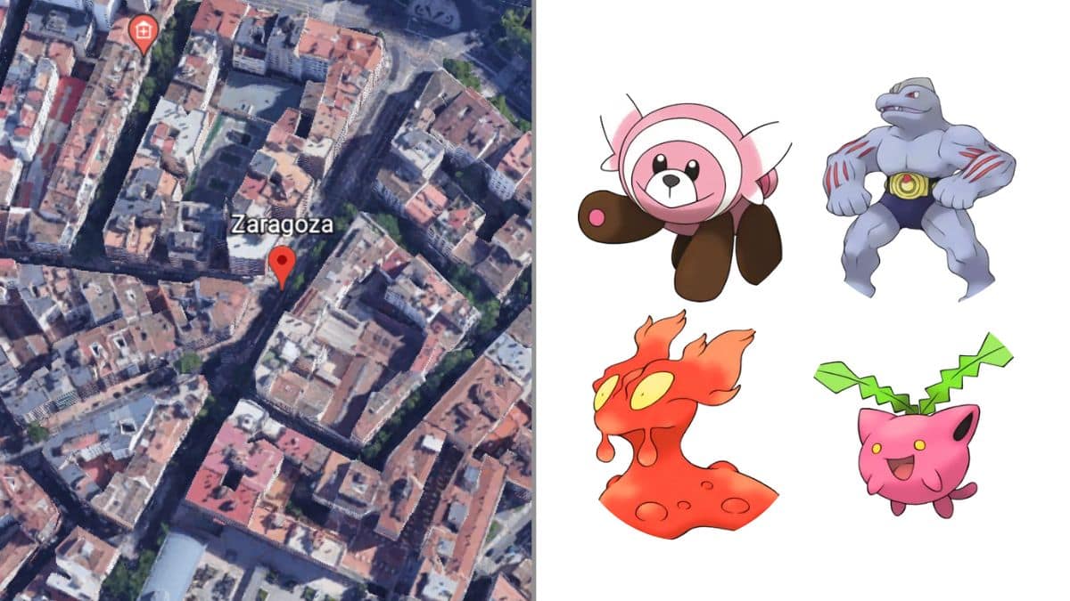 Pokemon GO Zaragoza, Spain