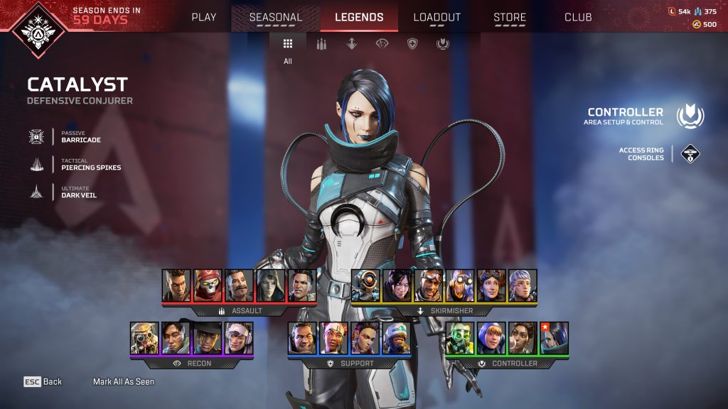 Apex Legends divided into new classes