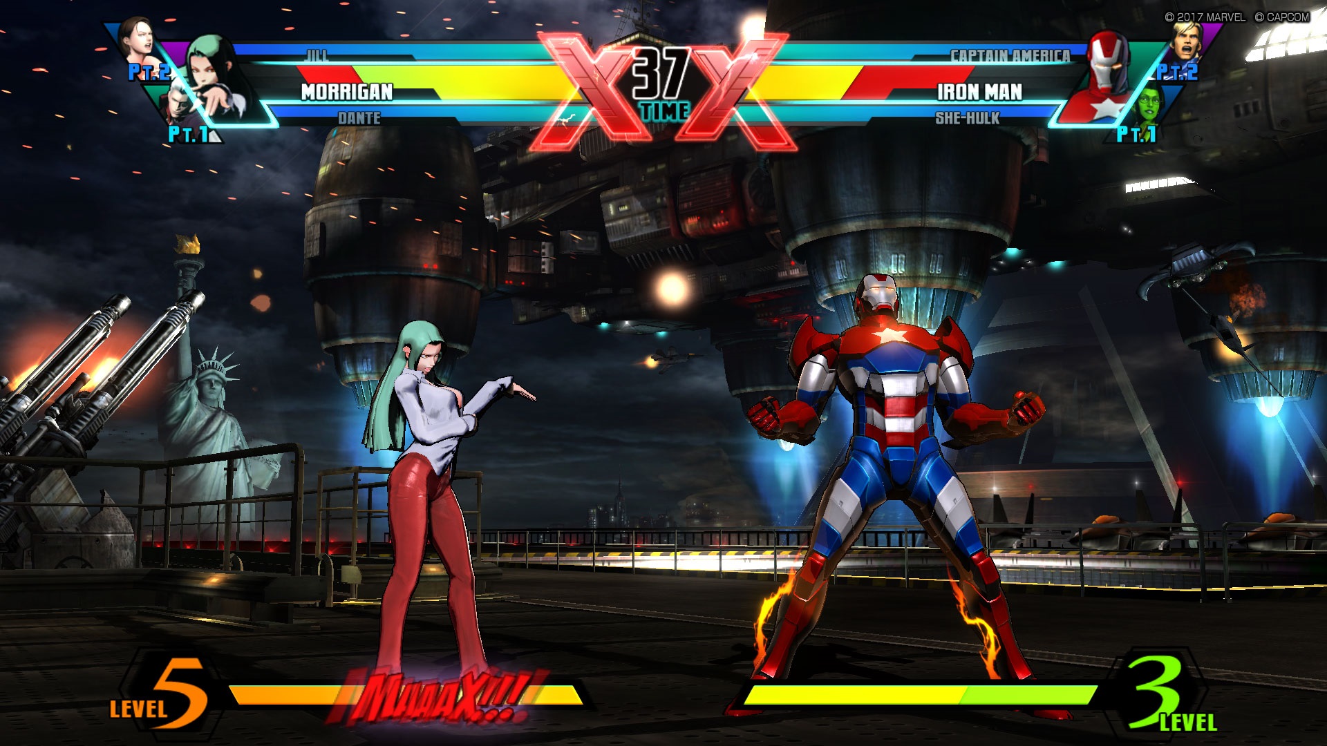 Ultimate Marvel vs. Capcom 3 gameplay