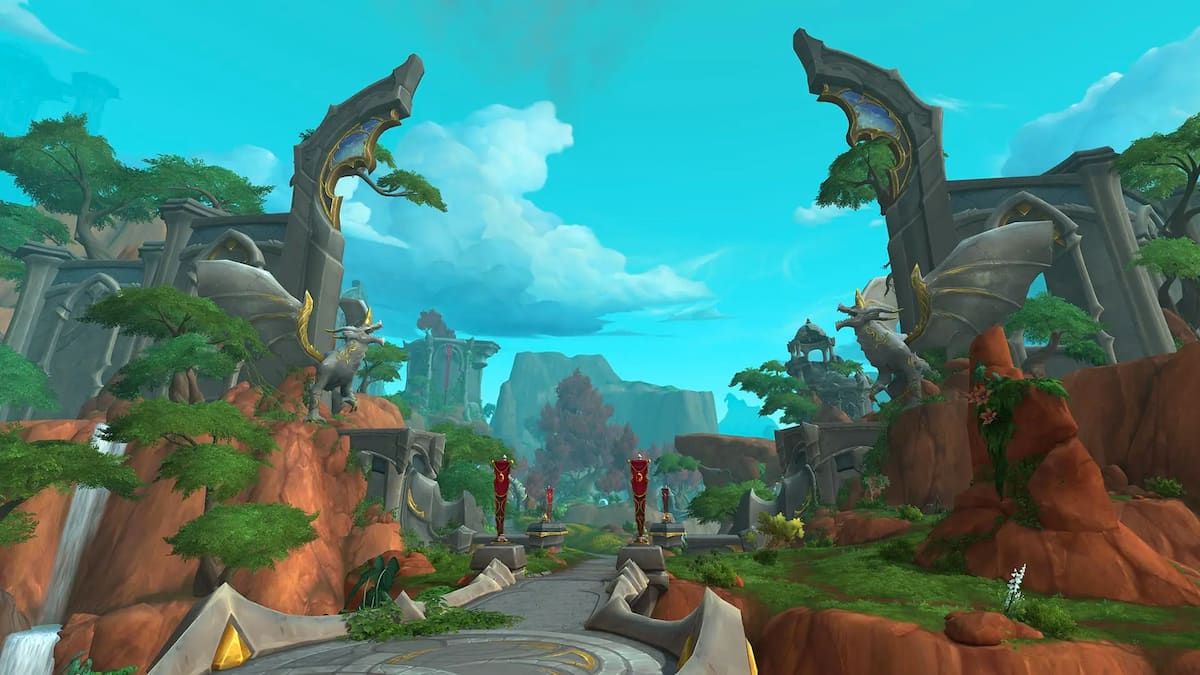 The Waking Shores, one of the zones in Dragon Isles