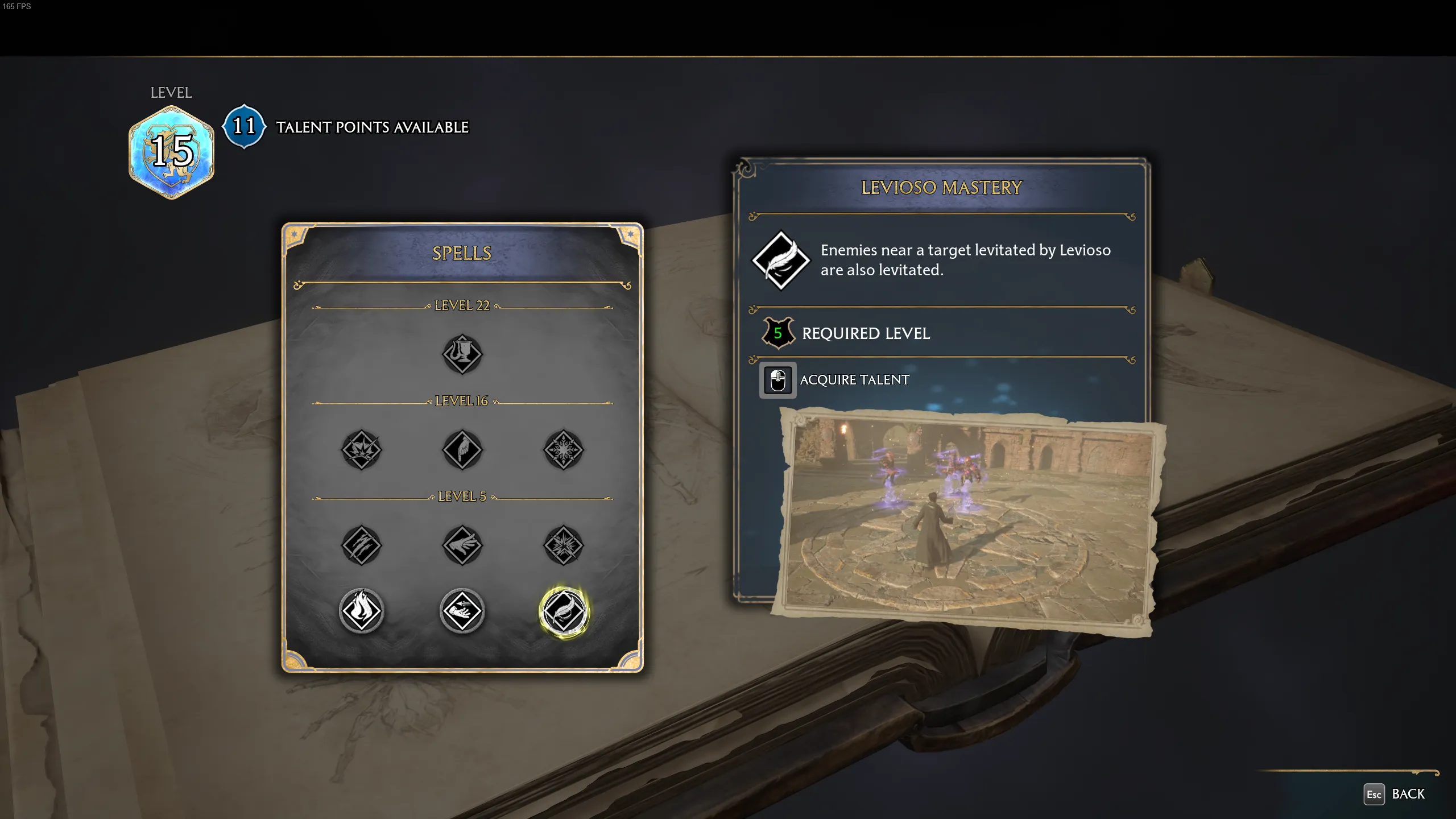 Hogwarts Legacy Talents