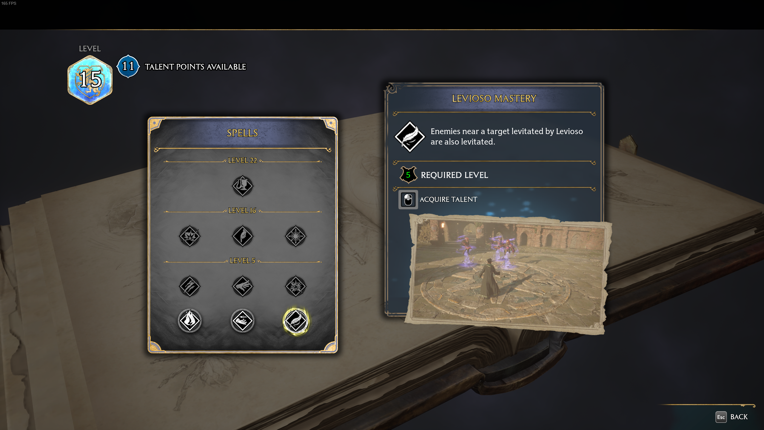 Hogwarts Legacy Talents 