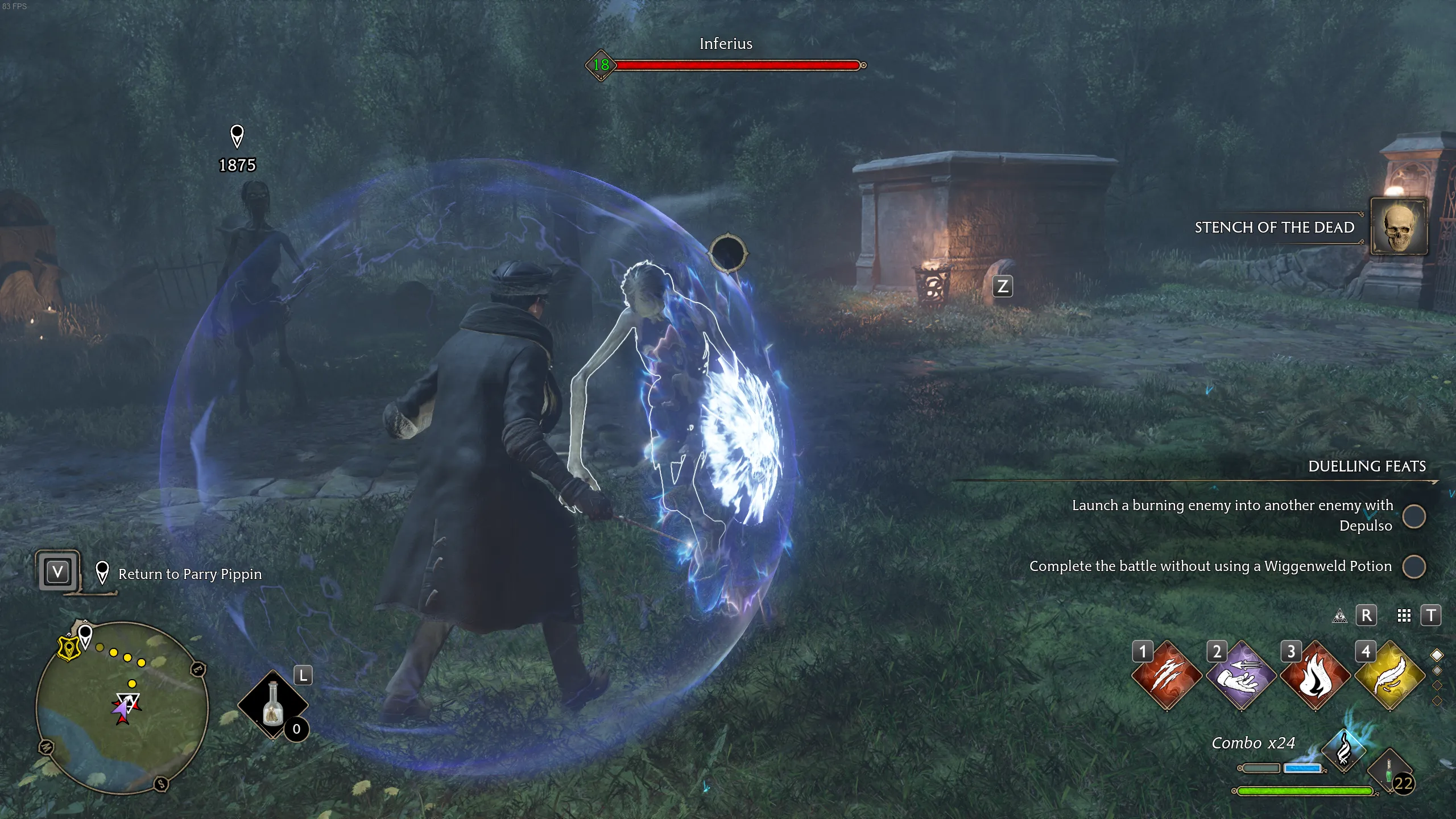 Hogwarts Legacy Protego