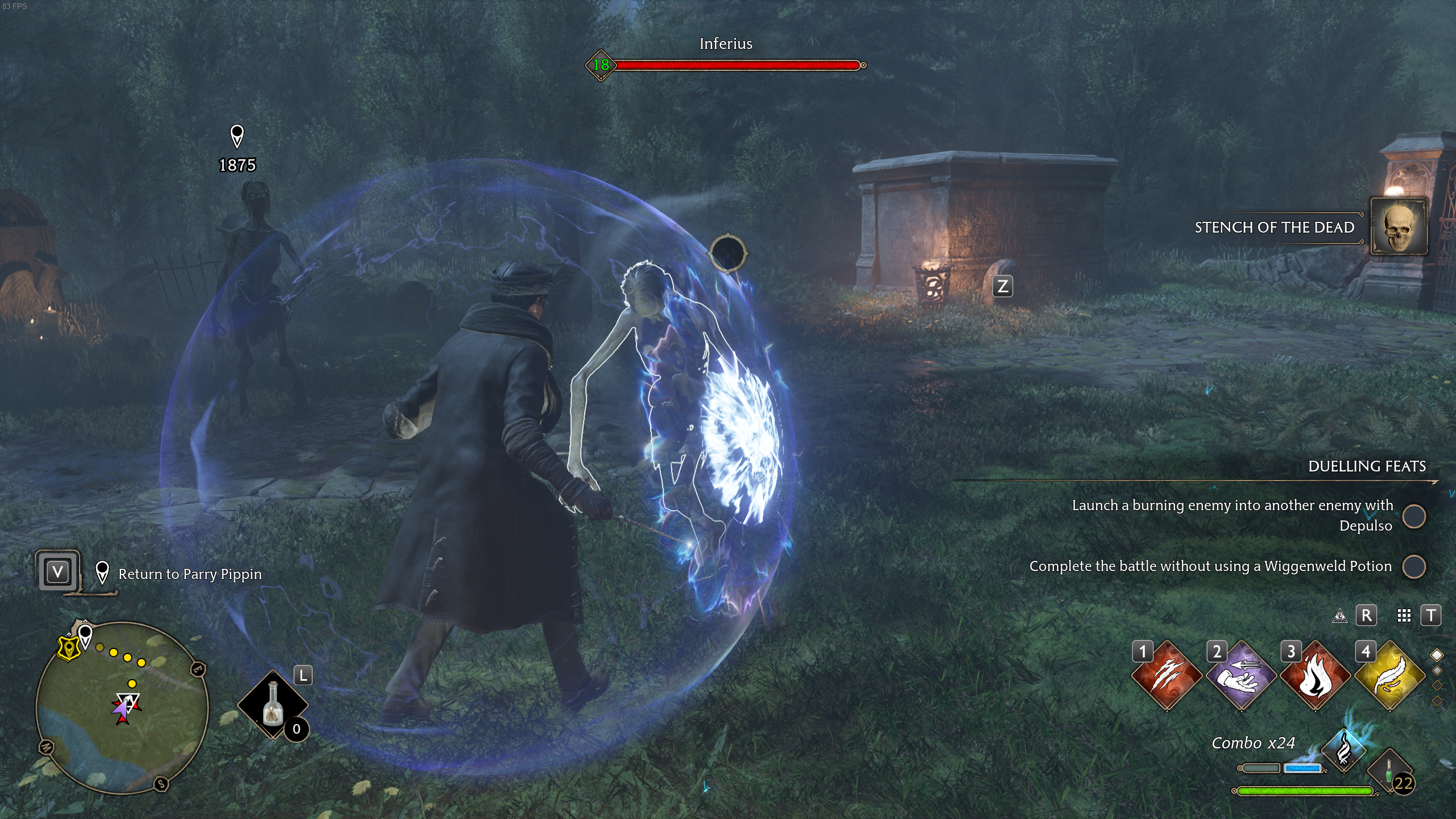 Hogwarts Legacy Protego