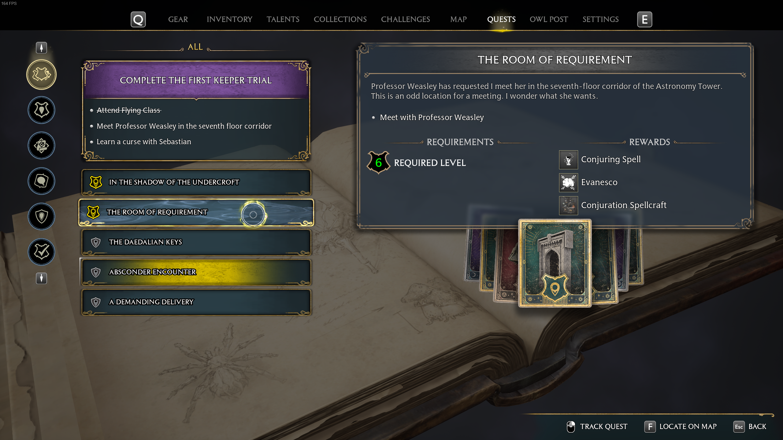 Hogwarts Legacy Room of Requirement 