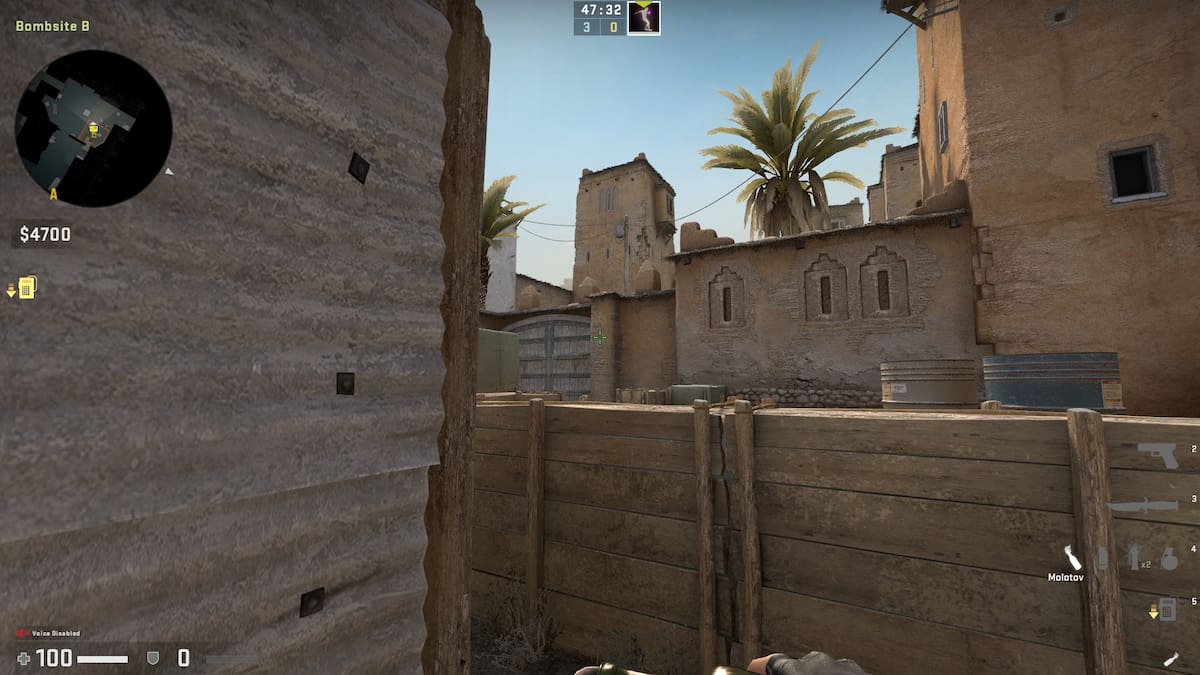Safe Flashbang lineup from B Site to Tunnel Door CS:GO