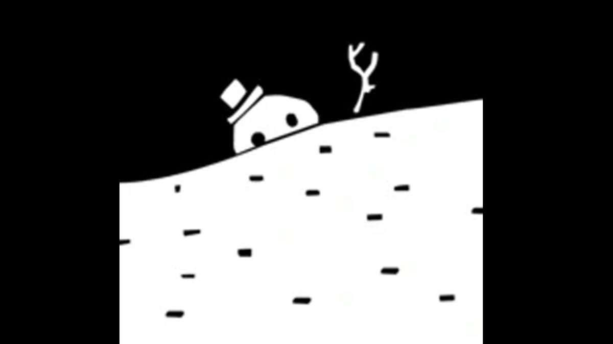 Buried Snowman 