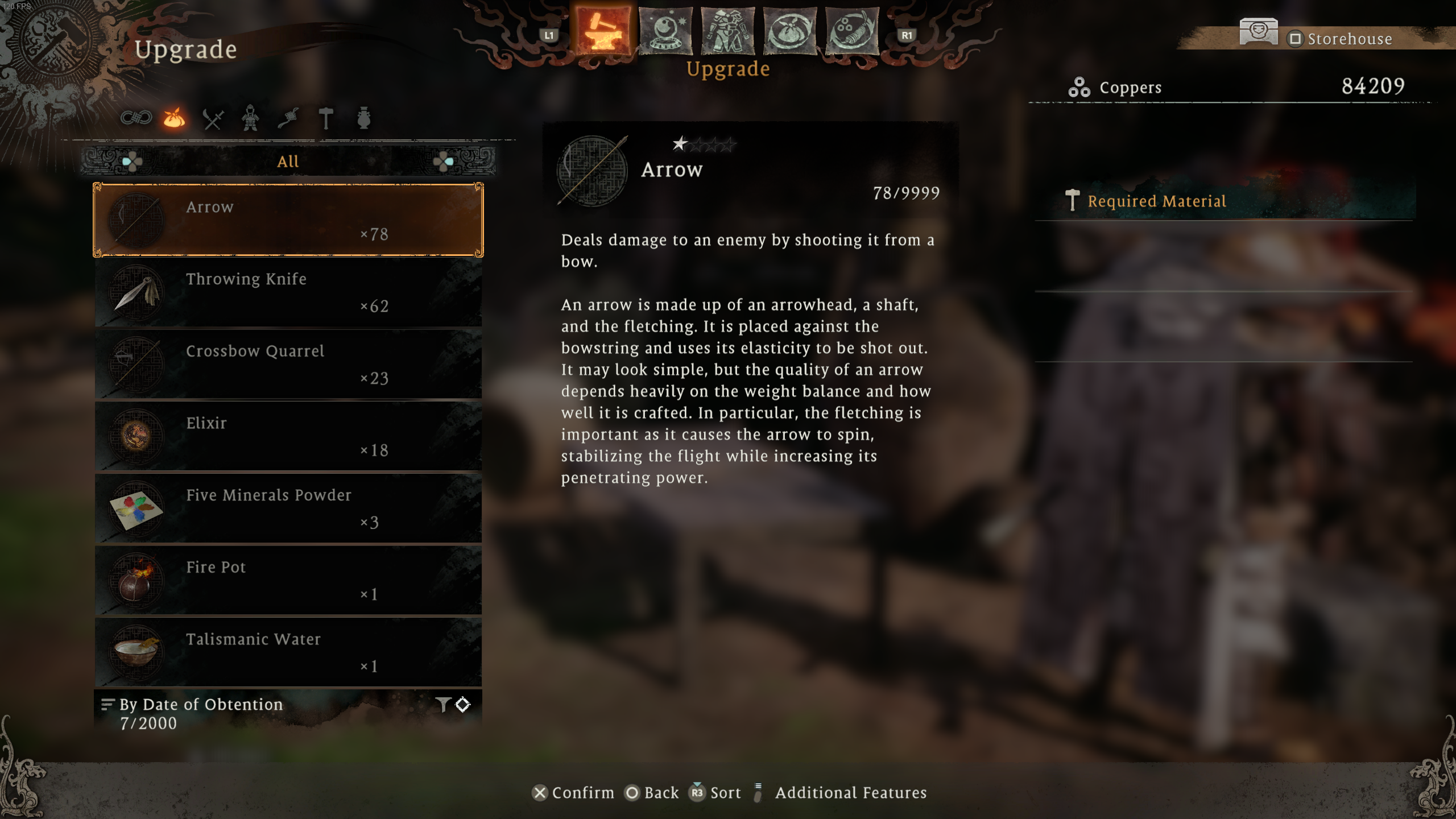 Get stored arrows back Wo Long: Fallen Dynasty