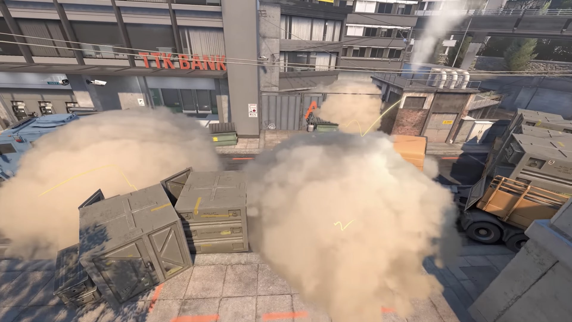 Smoke grenades are used in Counter-Strike 2
