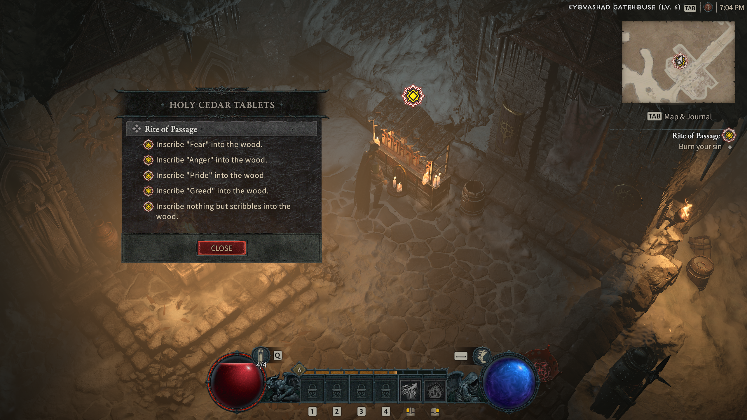 Rite of Passage Diablo 4