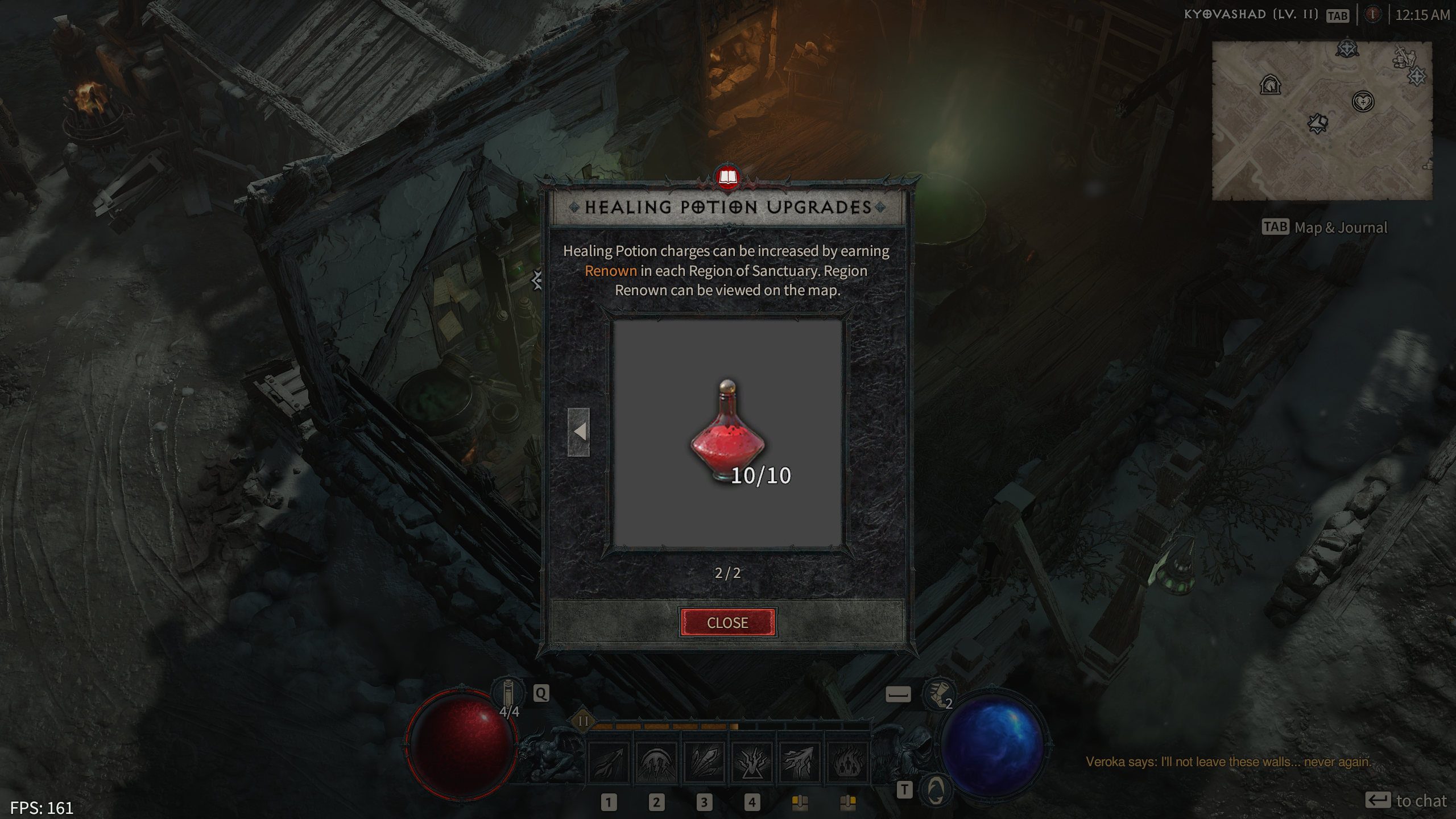 Diablo 4 healing potion charges 