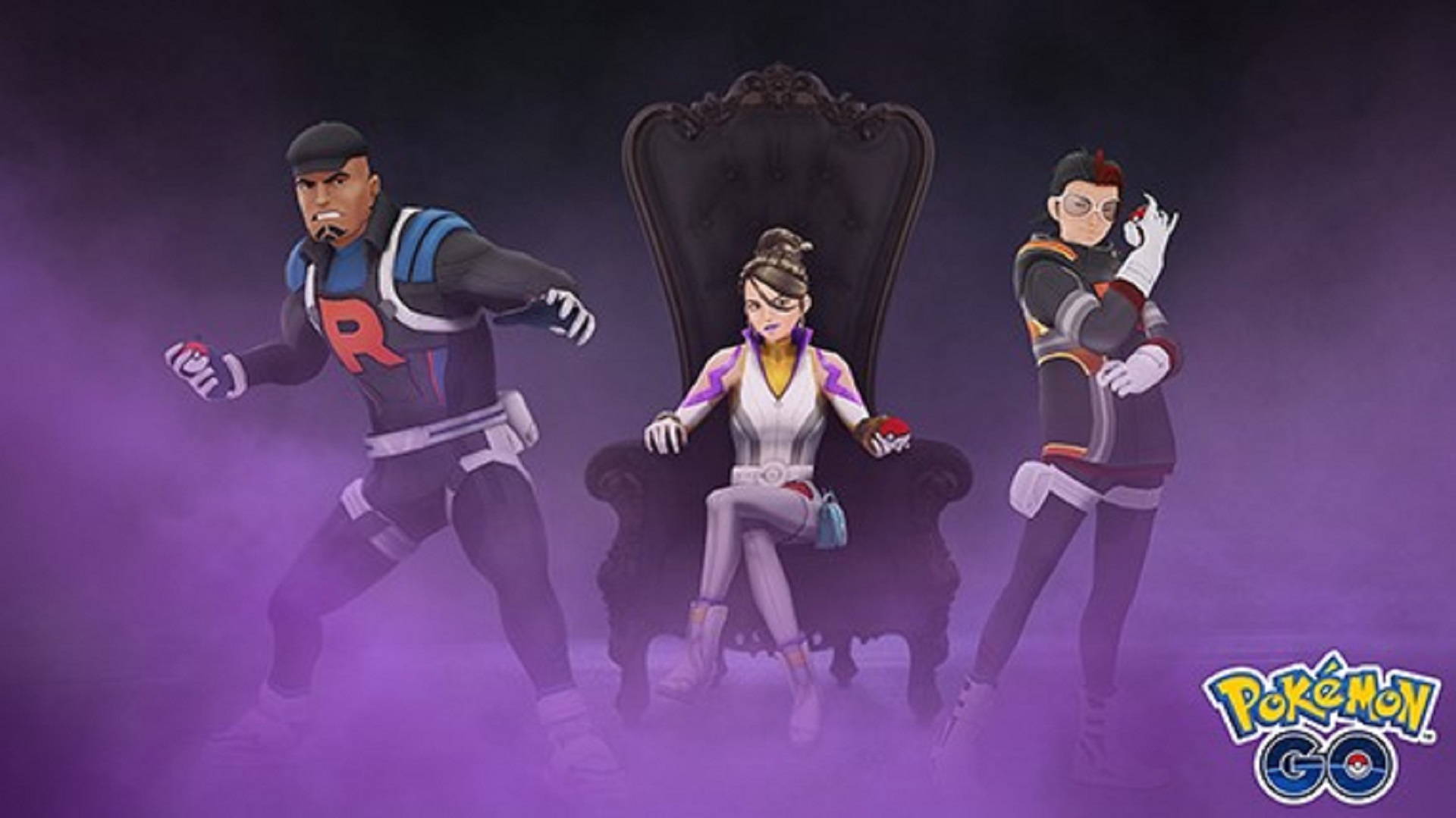 Pokémon GO Leader Cliff, Sierra and Arlo