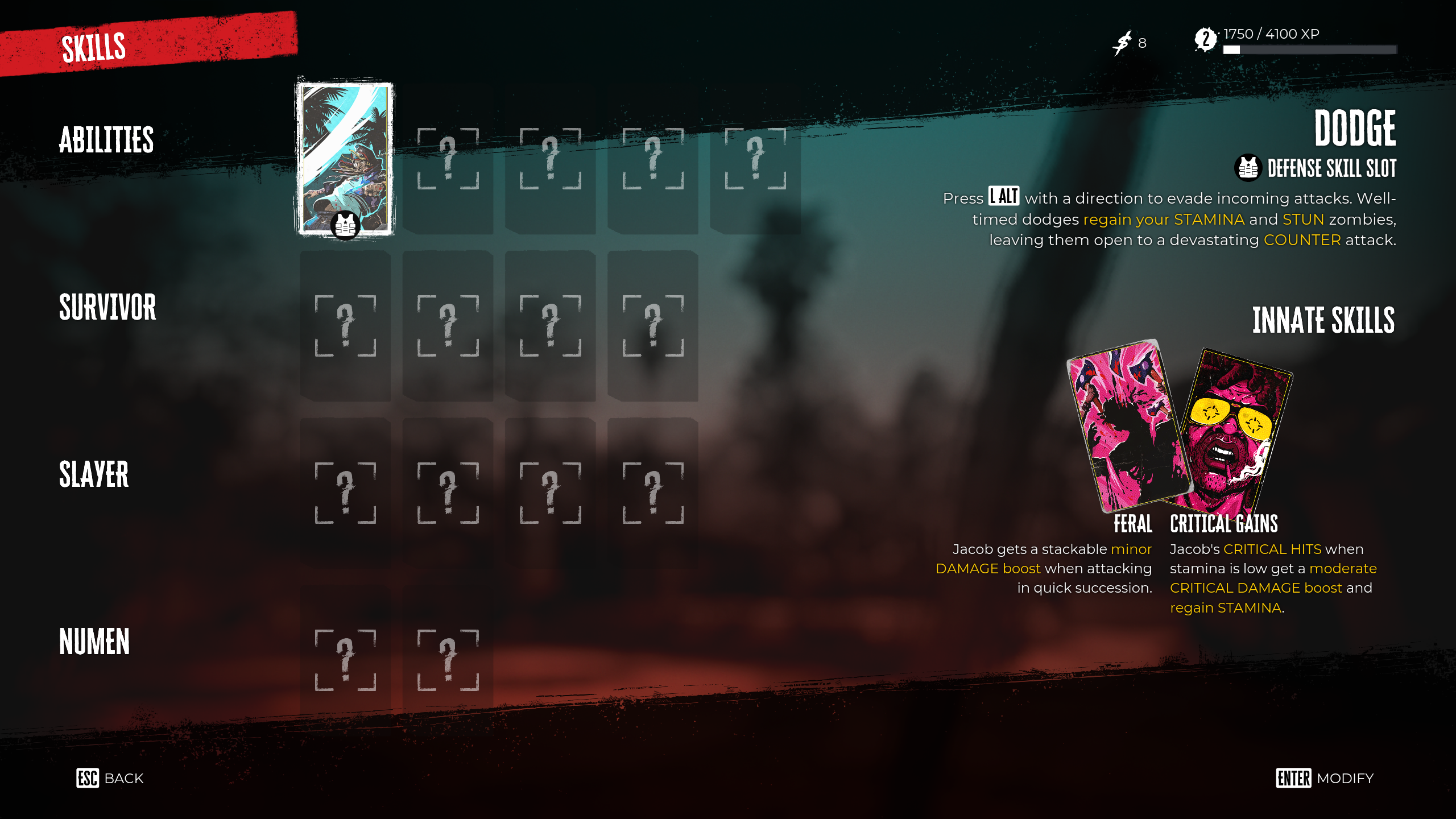 Dodge Dead Island 2