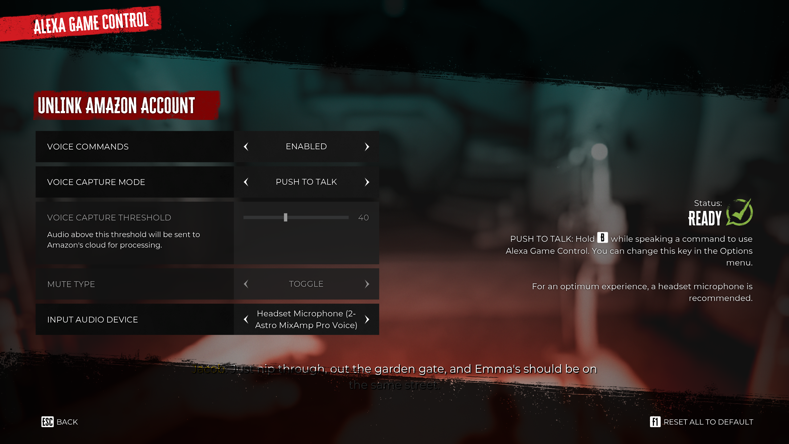 Dead Island 2 Alexa Game Control 