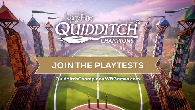 Quidditch Champions limited playtest logo