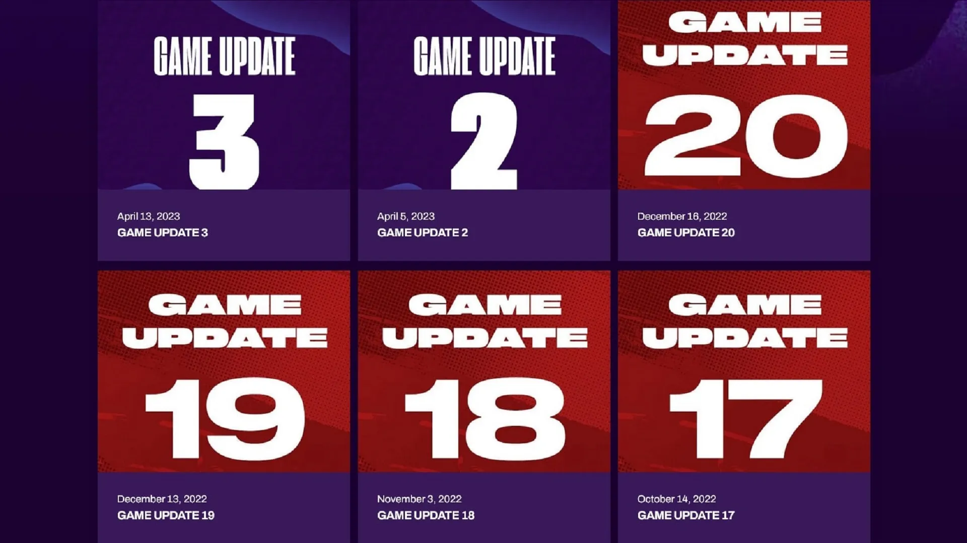 MLB The Show patch notes page